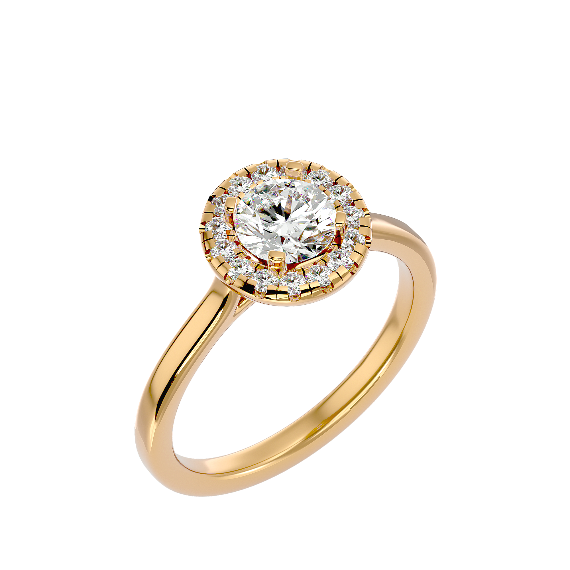 HOH Coretta Diamond Halo Ring