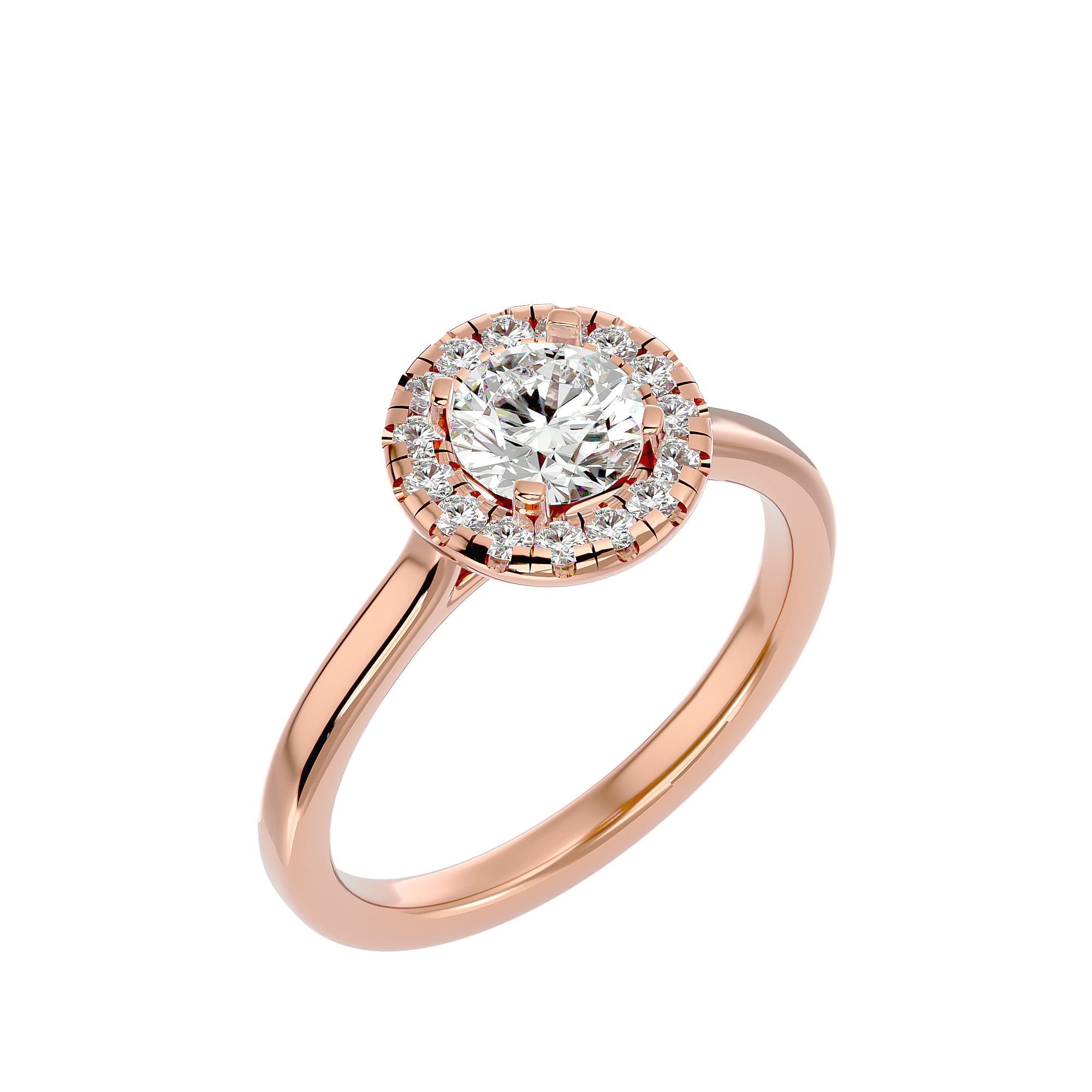 HOH Coretta Diamond Halo Ring