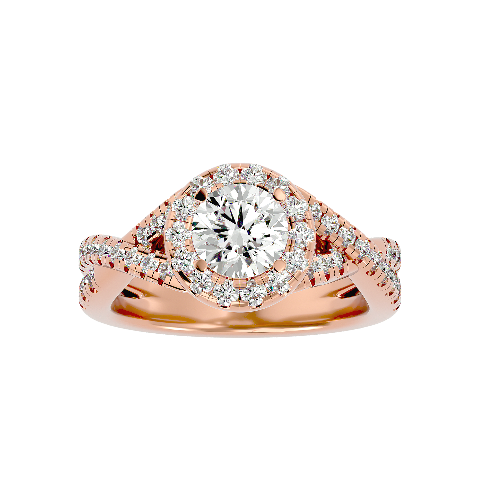 HOH Coty Diamond Halo Ring