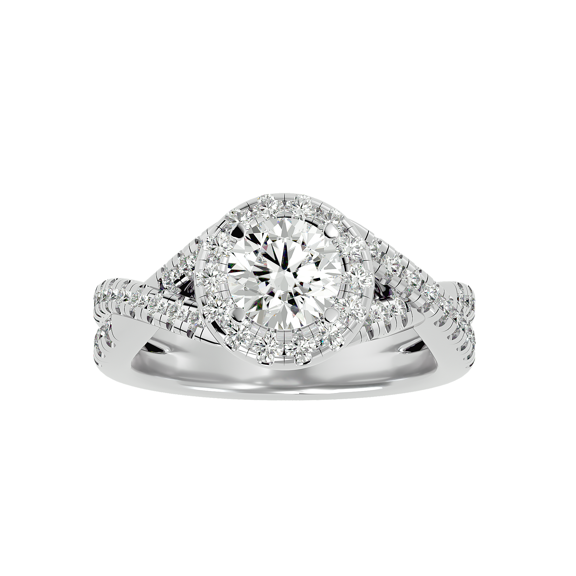 HOH Coty Diamond Halo Ring
