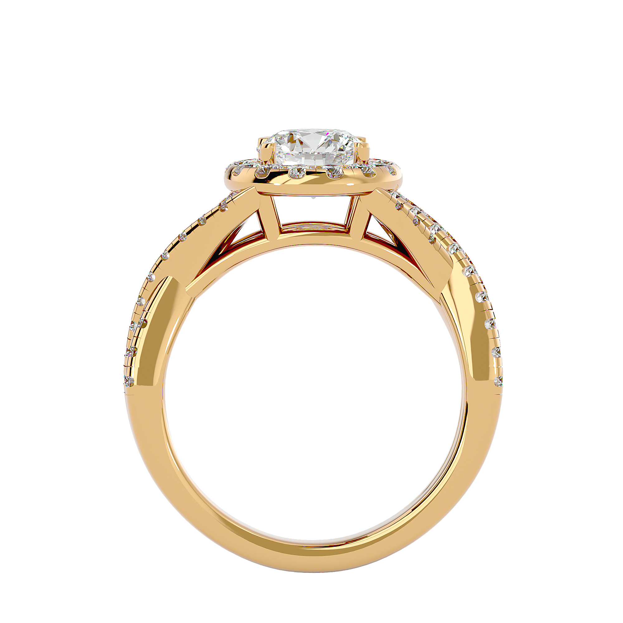 HOH Coty Diamond Halo Ring