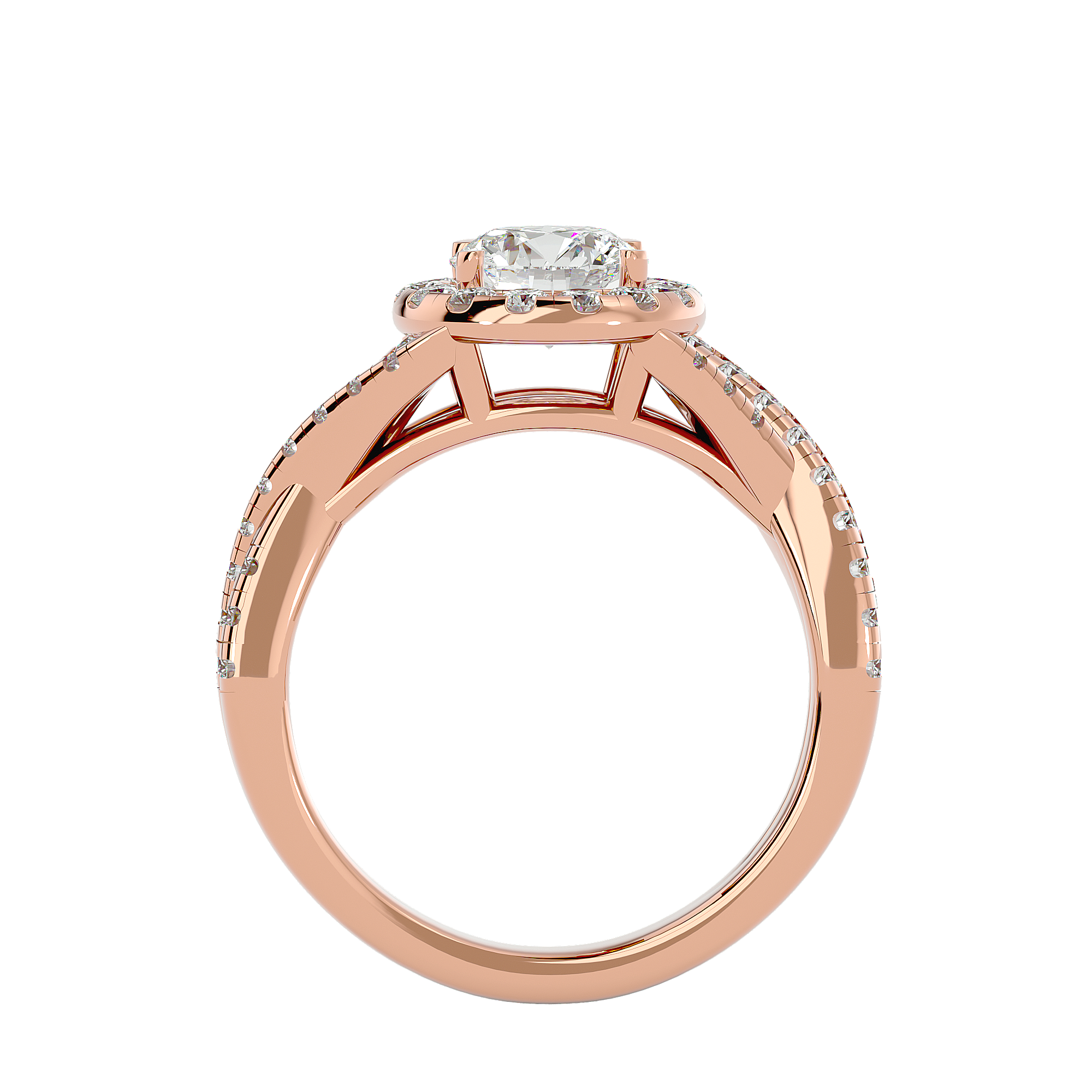 HOH Coty Diamond Halo Ring