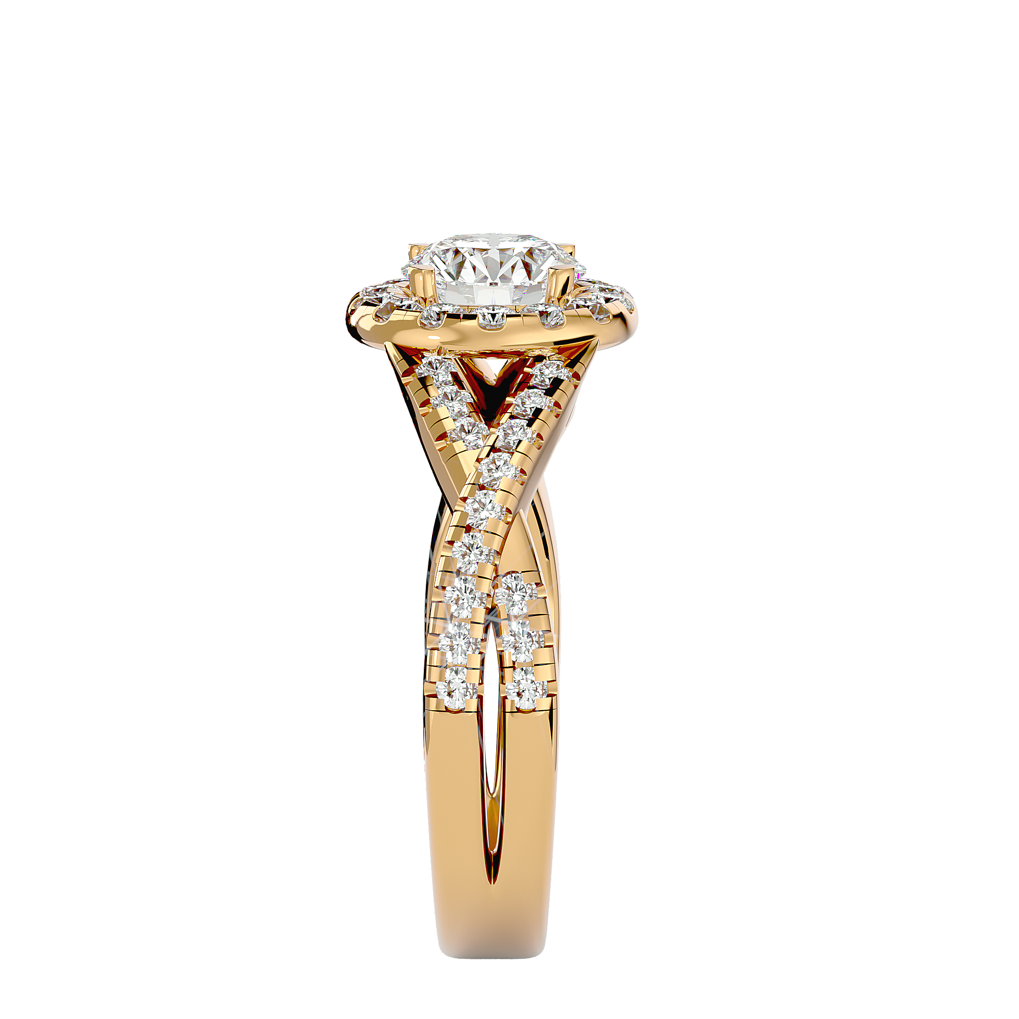 HOH Coty Diamond Halo Ring