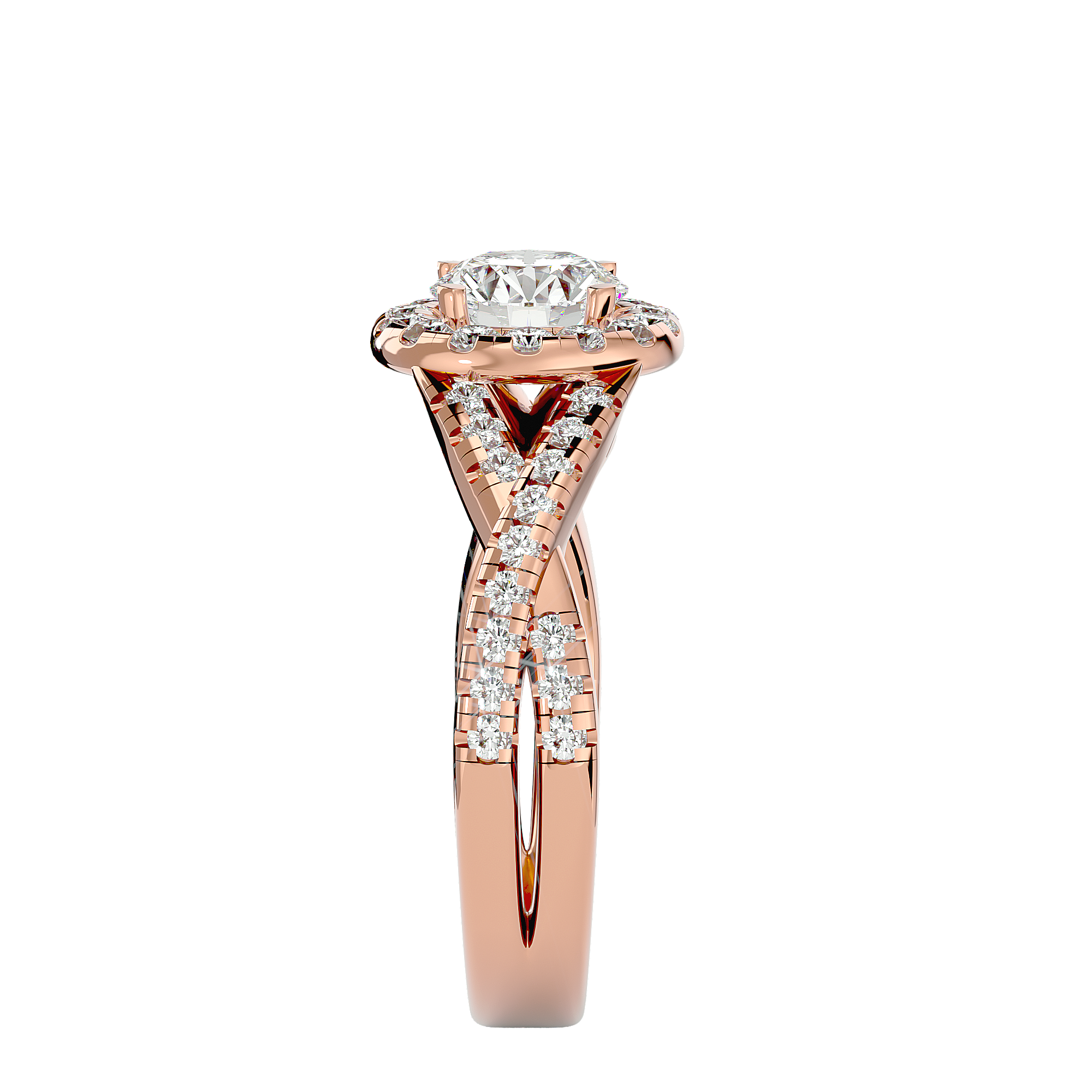 HOH Coty Diamond Halo Ring