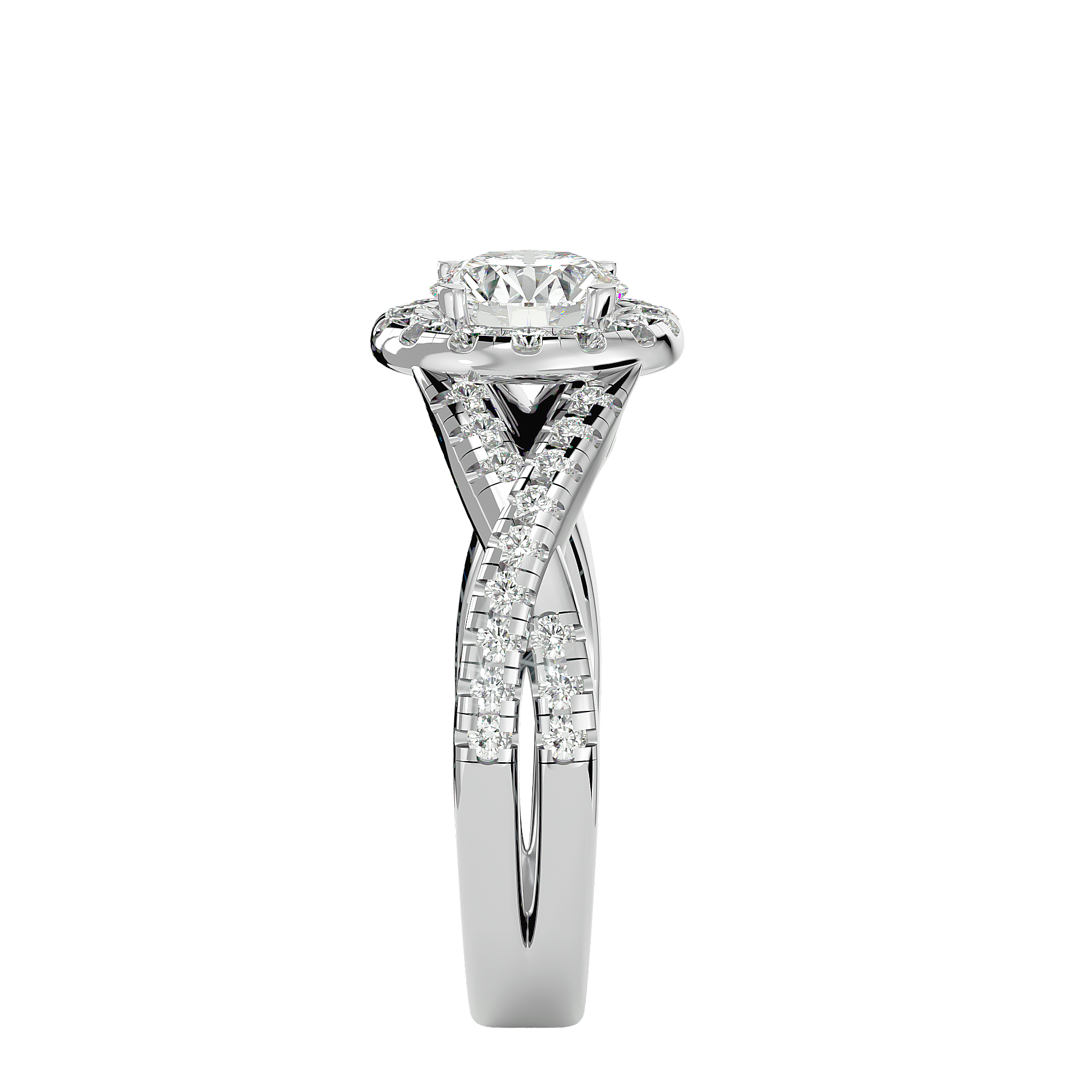 HOH Coty Diamond Halo Ring
