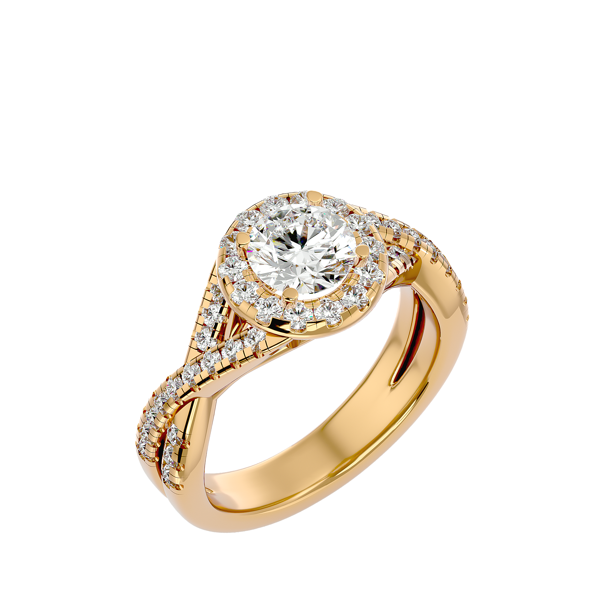 HOH Coty Diamond Halo Ring