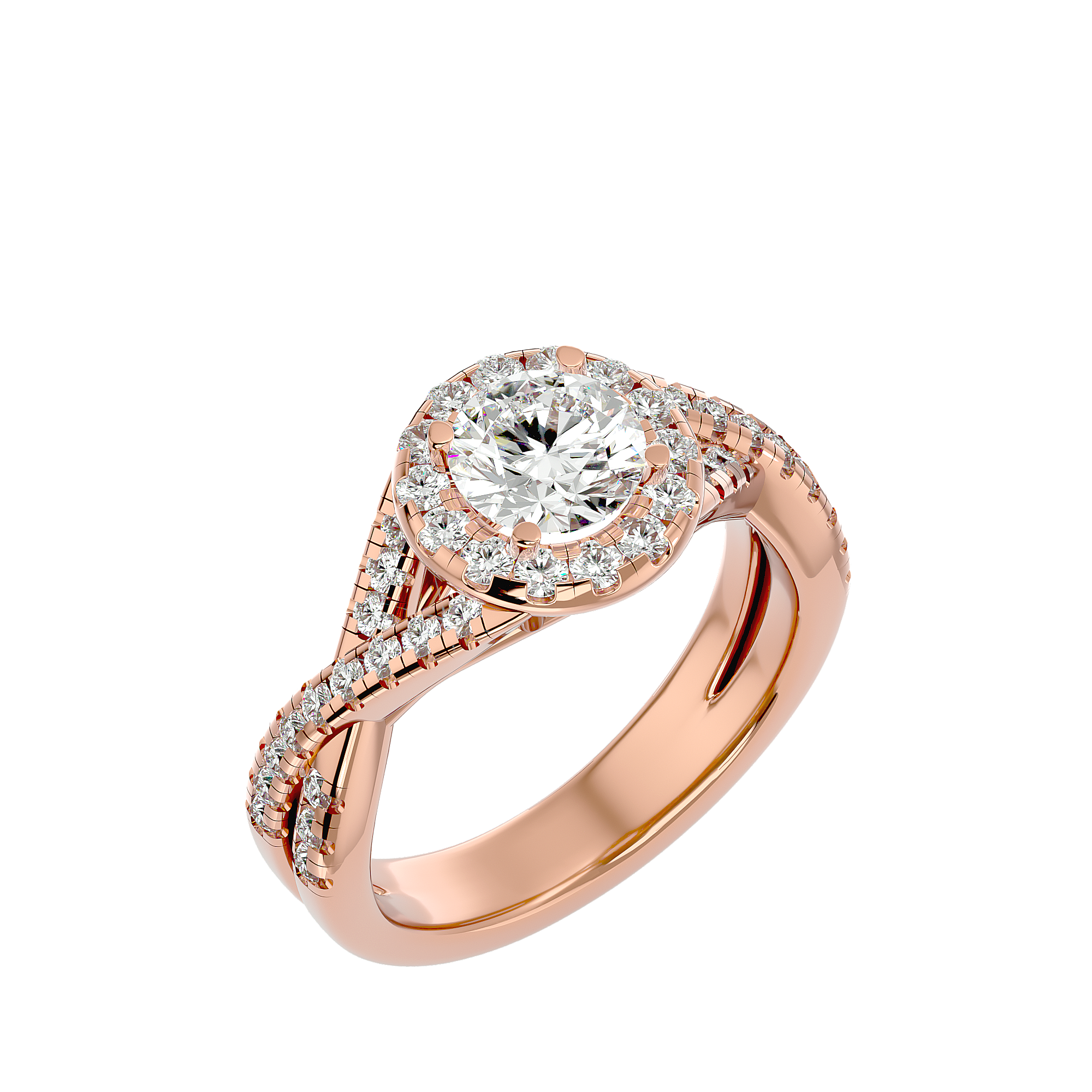 HOH Coty Diamond Halo Ring
