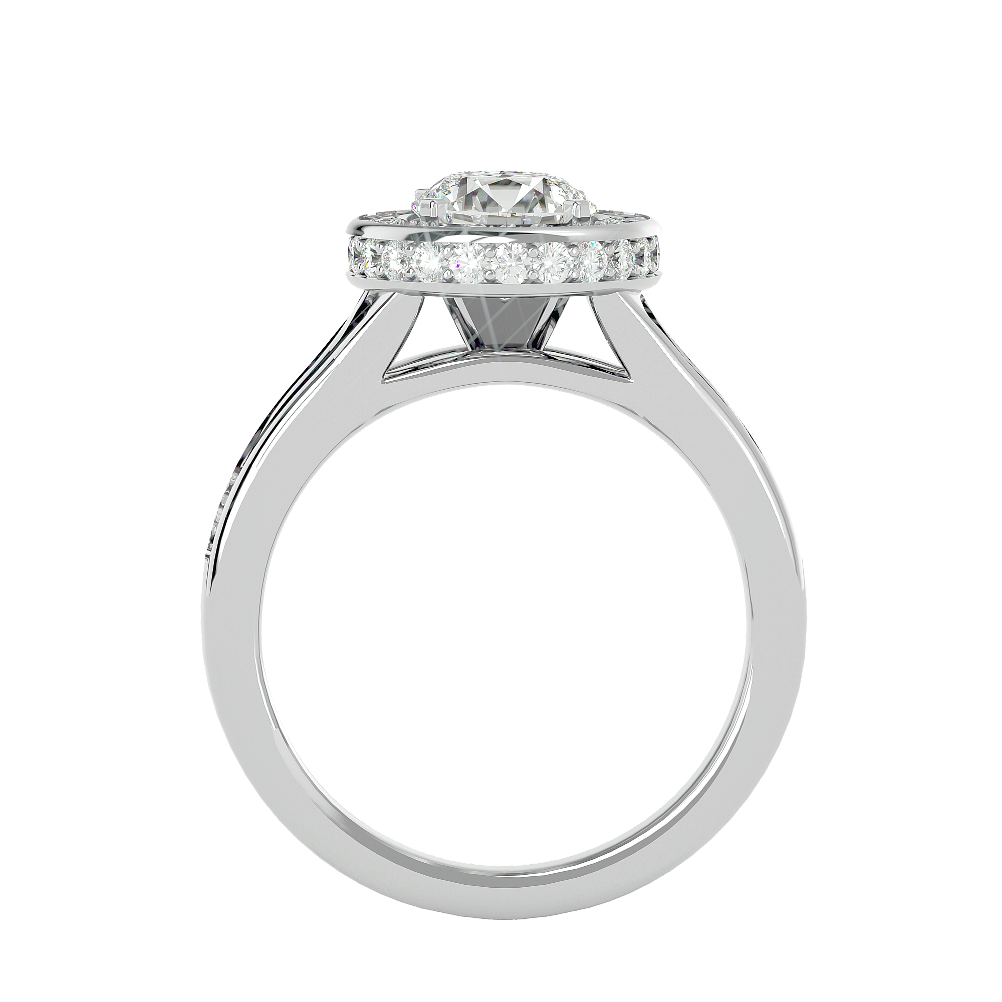HOH Donatella Diamond Halo Ring