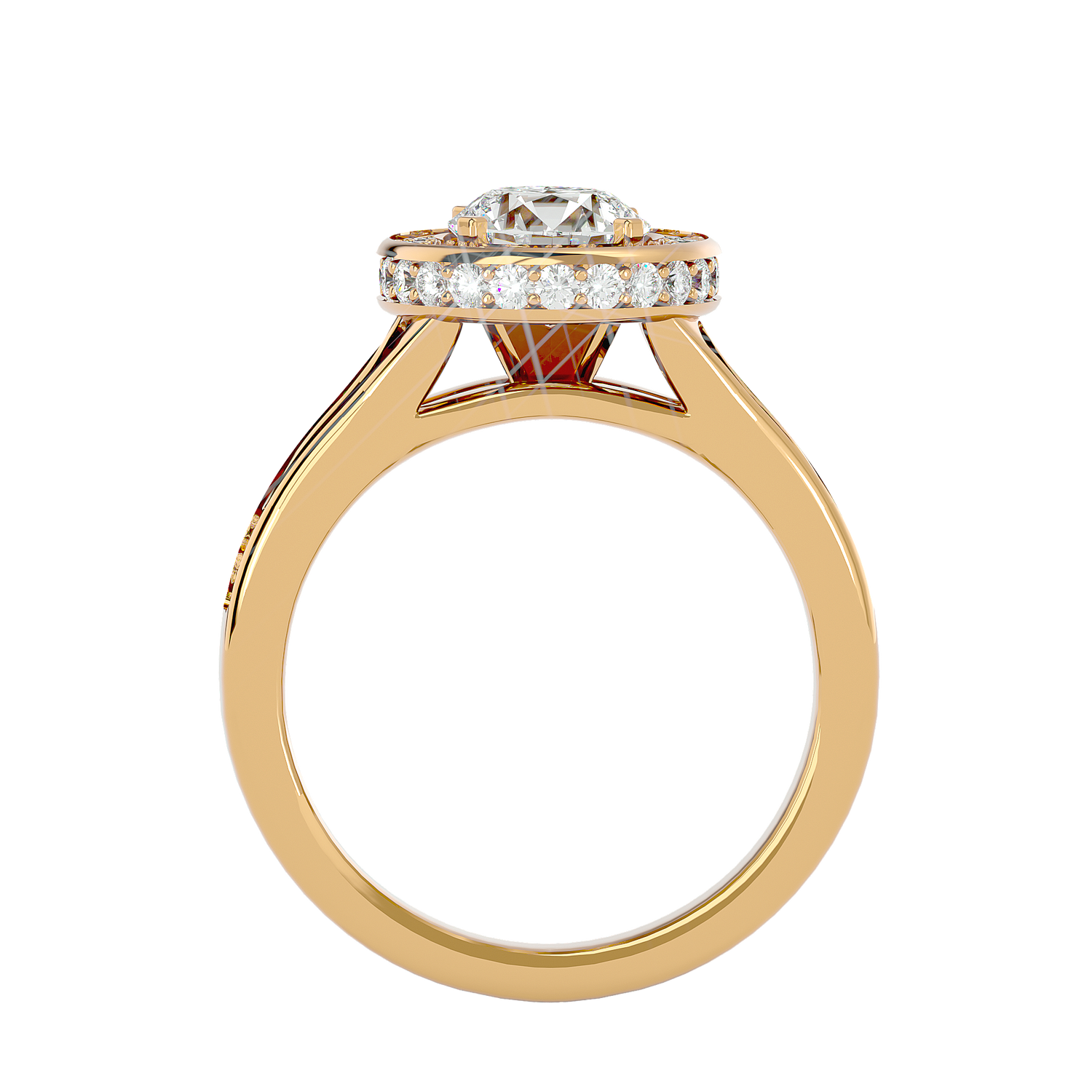 HOH Donatella Diamond Halo Ring