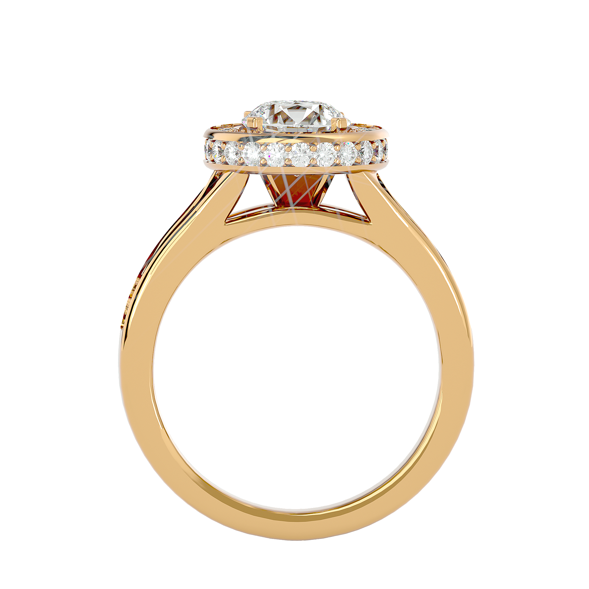 HOH Donatella Diamond Halo Ring