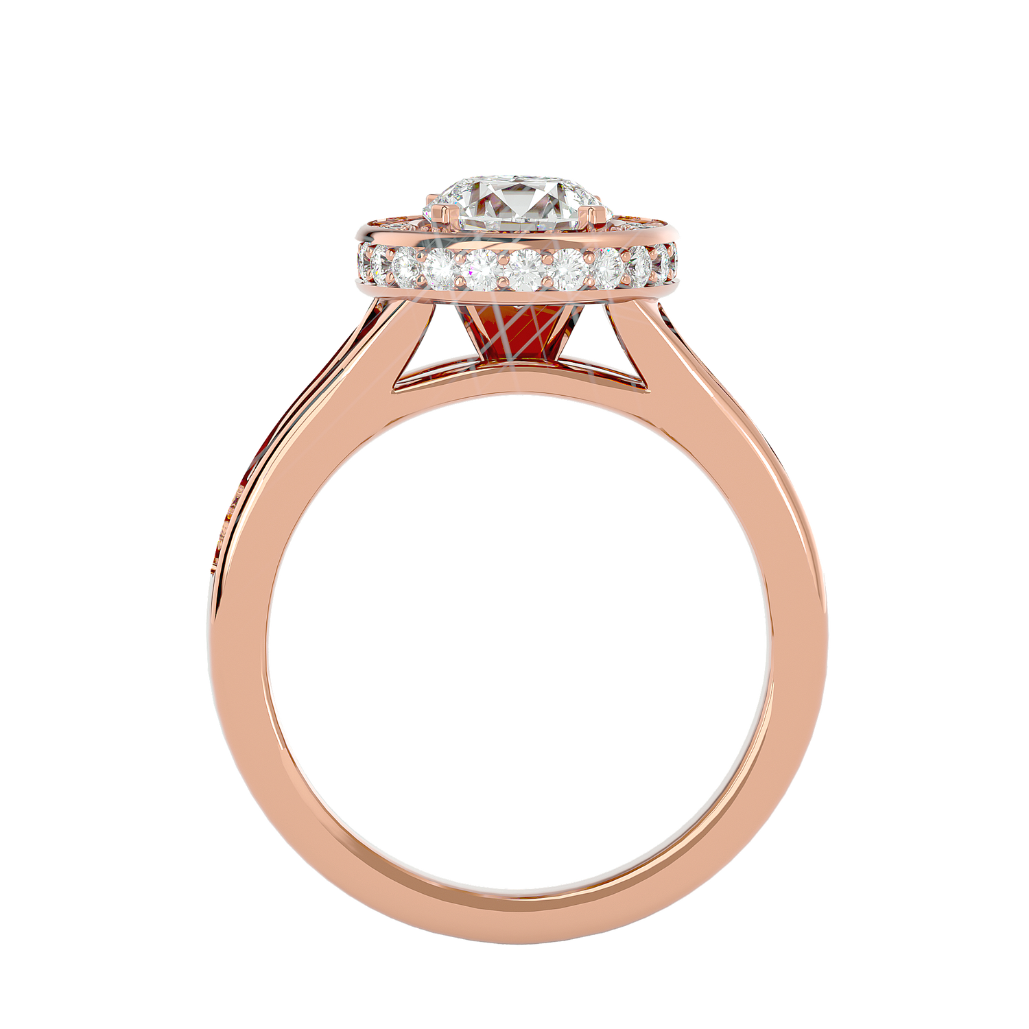 HOH Donatella Diamond Halo Ring