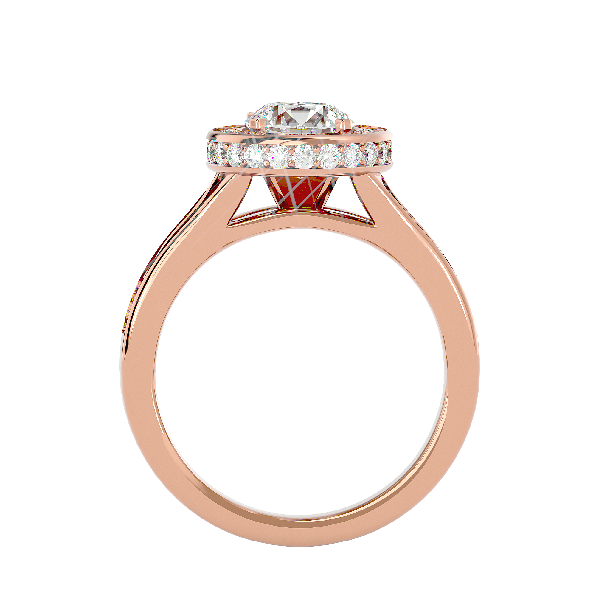 HOH Donatella Diamond Halo Ring