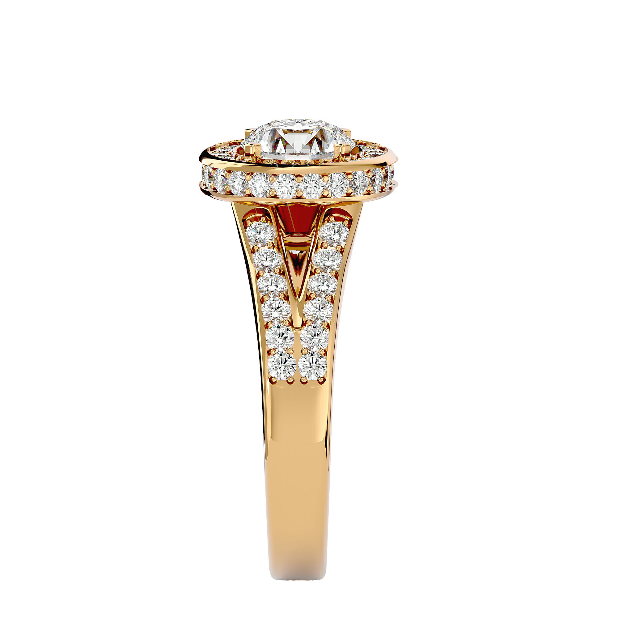 HOH Donatella Diamond Halo Ring