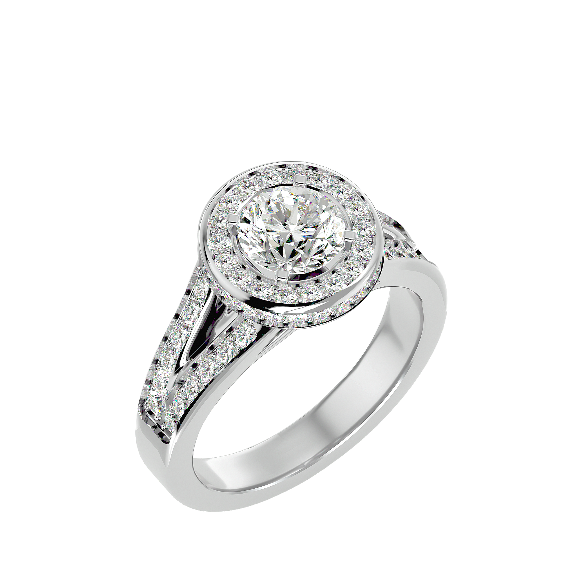 HOH Donatella Diamond Halo Ring