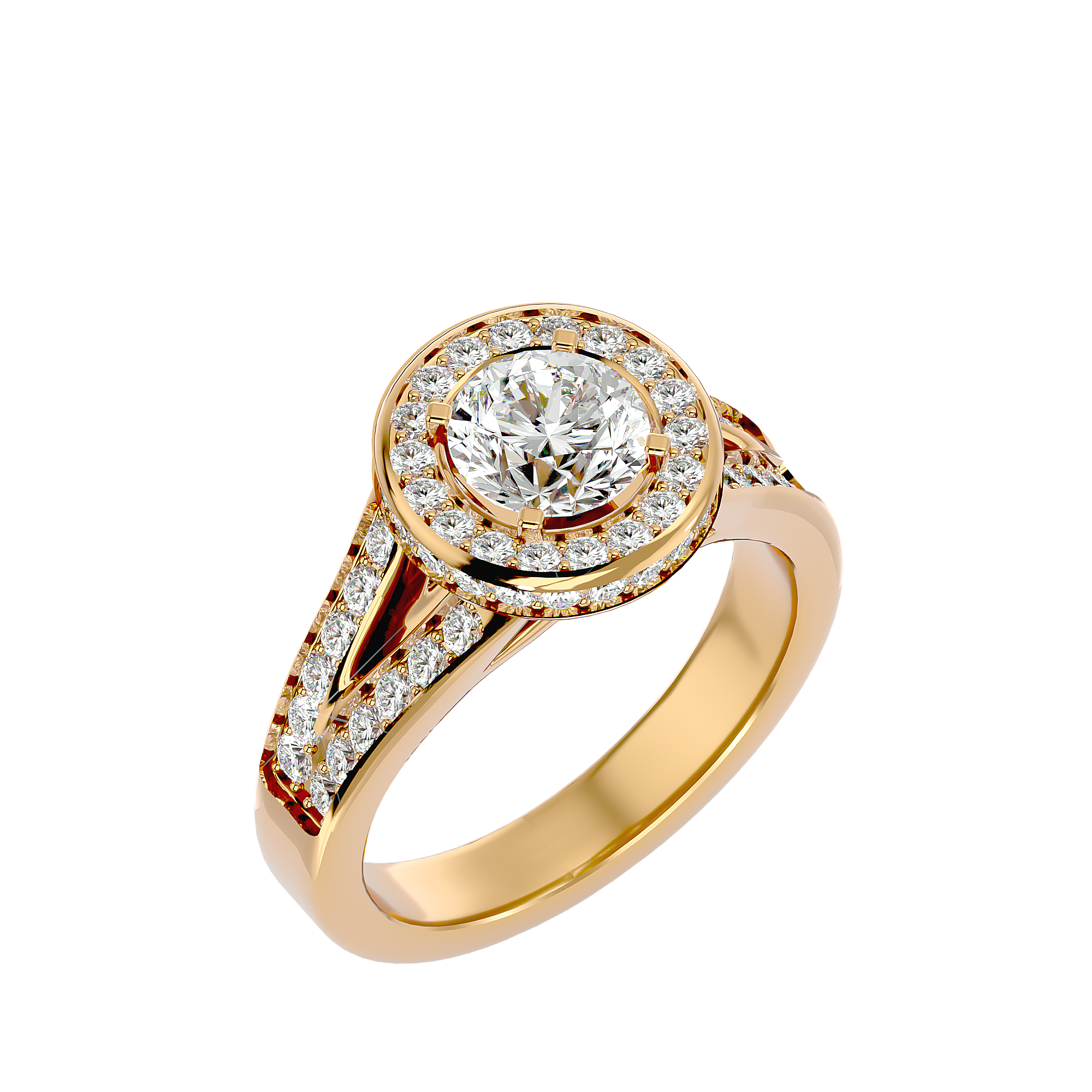 HOH Donatella Diamond Halo Ring