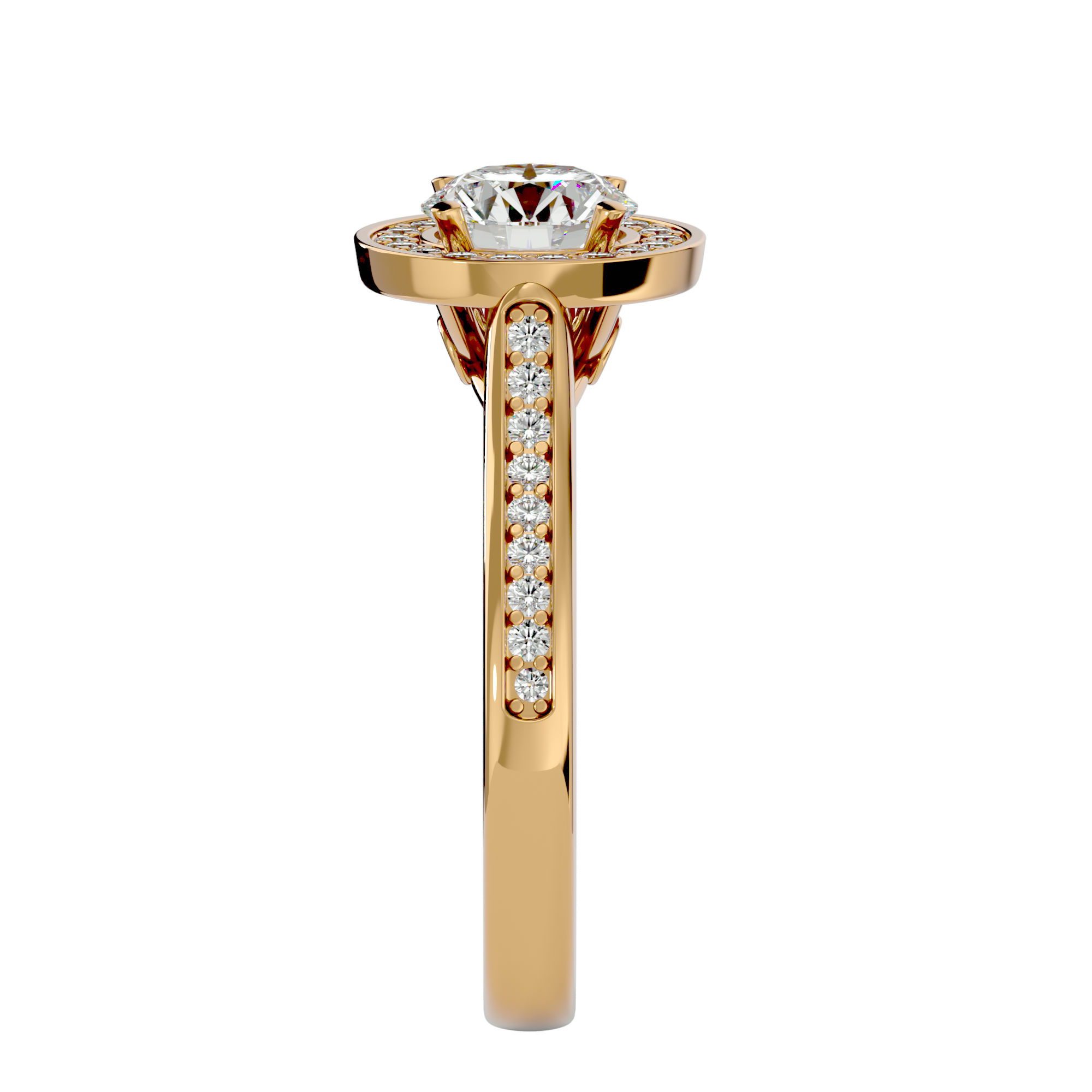 HOH Eleanor Diamond Halo Ring