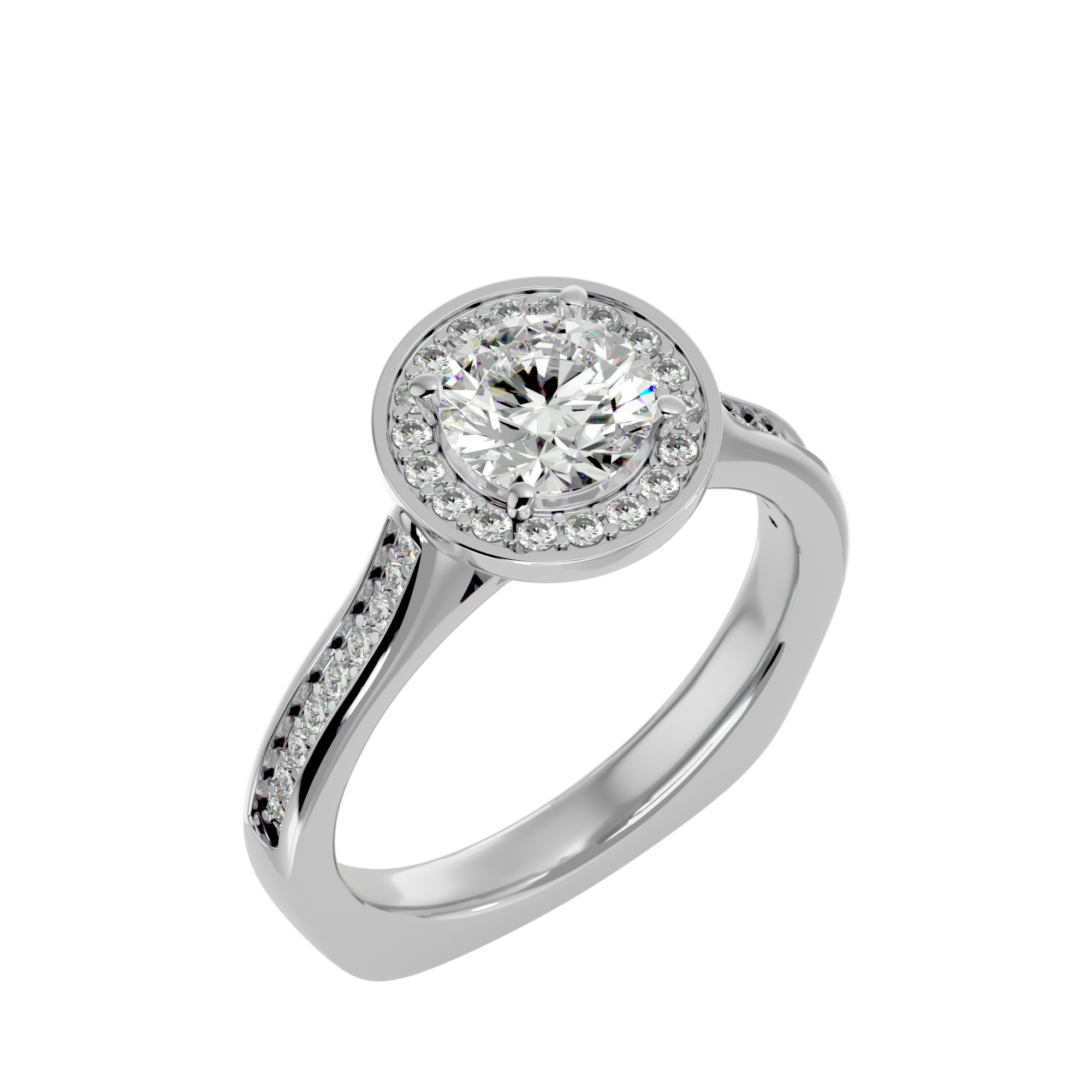 HOH Eleanor Diamond Halo Ring