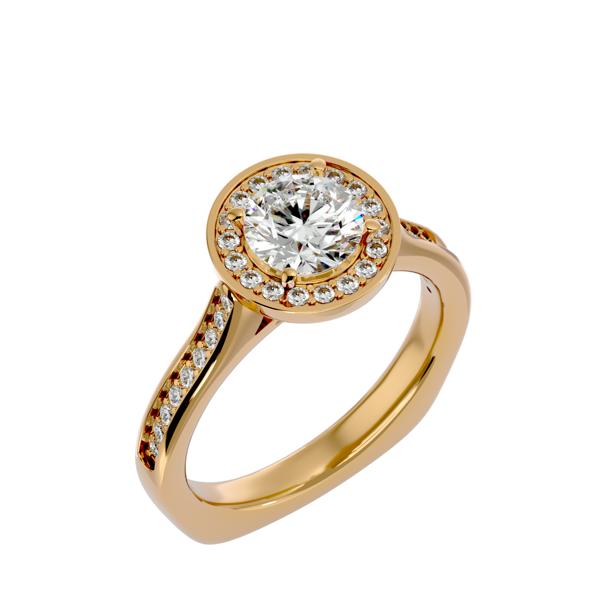 HOH Eleanor Diamond Halo Ring