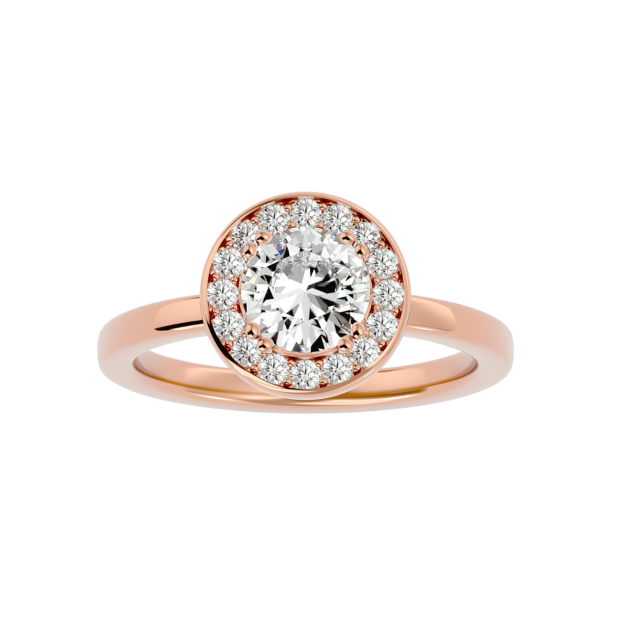 HOH Emmeline Diamond Halo Ring