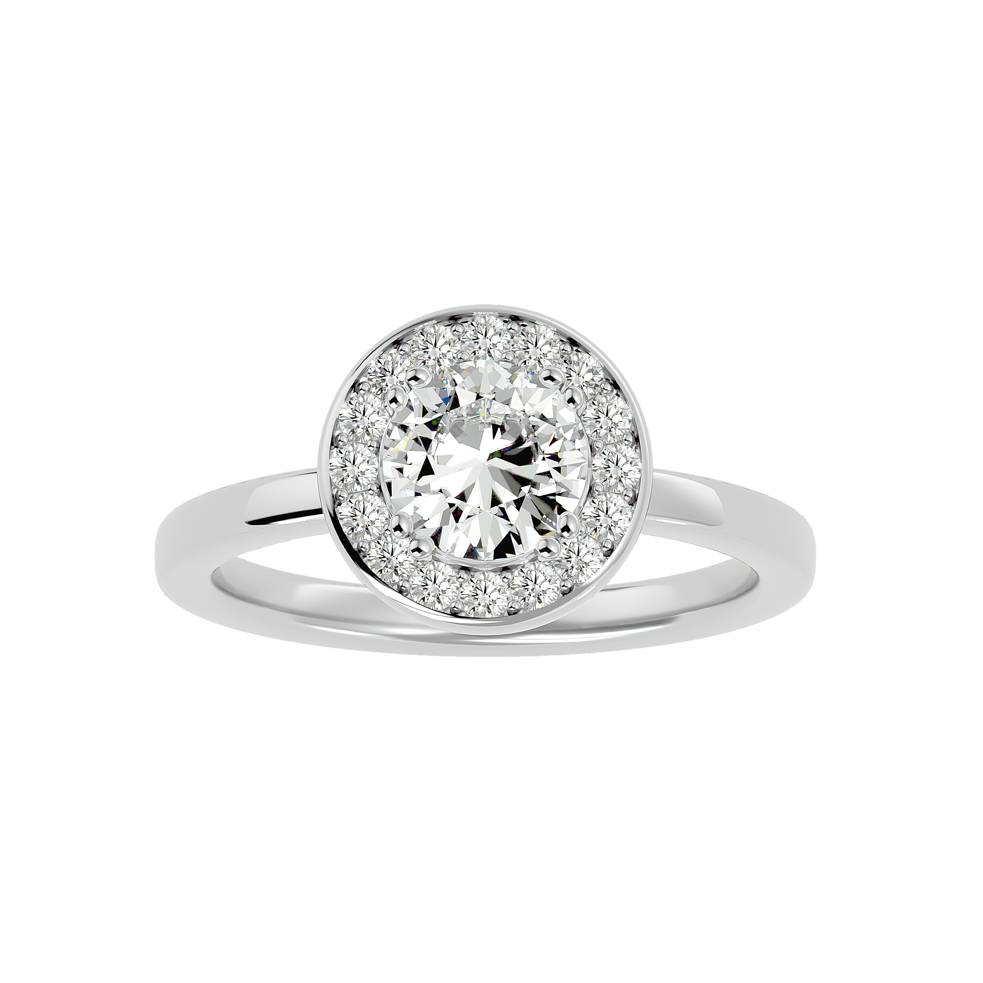 HOH Emmeline Diamond Halo Ring