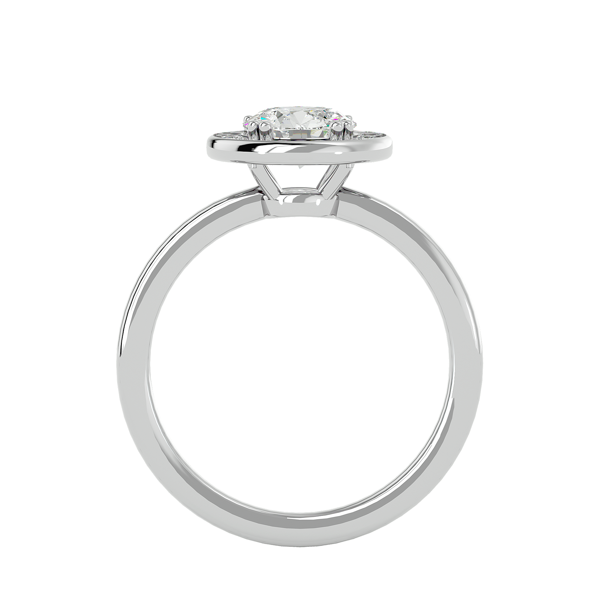 HOH Emmeline Diamond Halo Ring