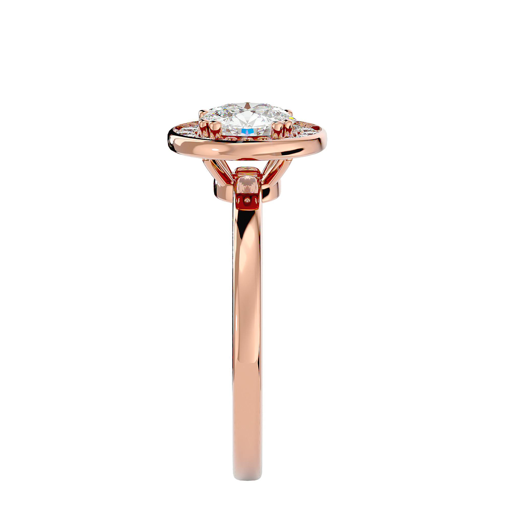 HOH Emmeline Diamond Halo Ring