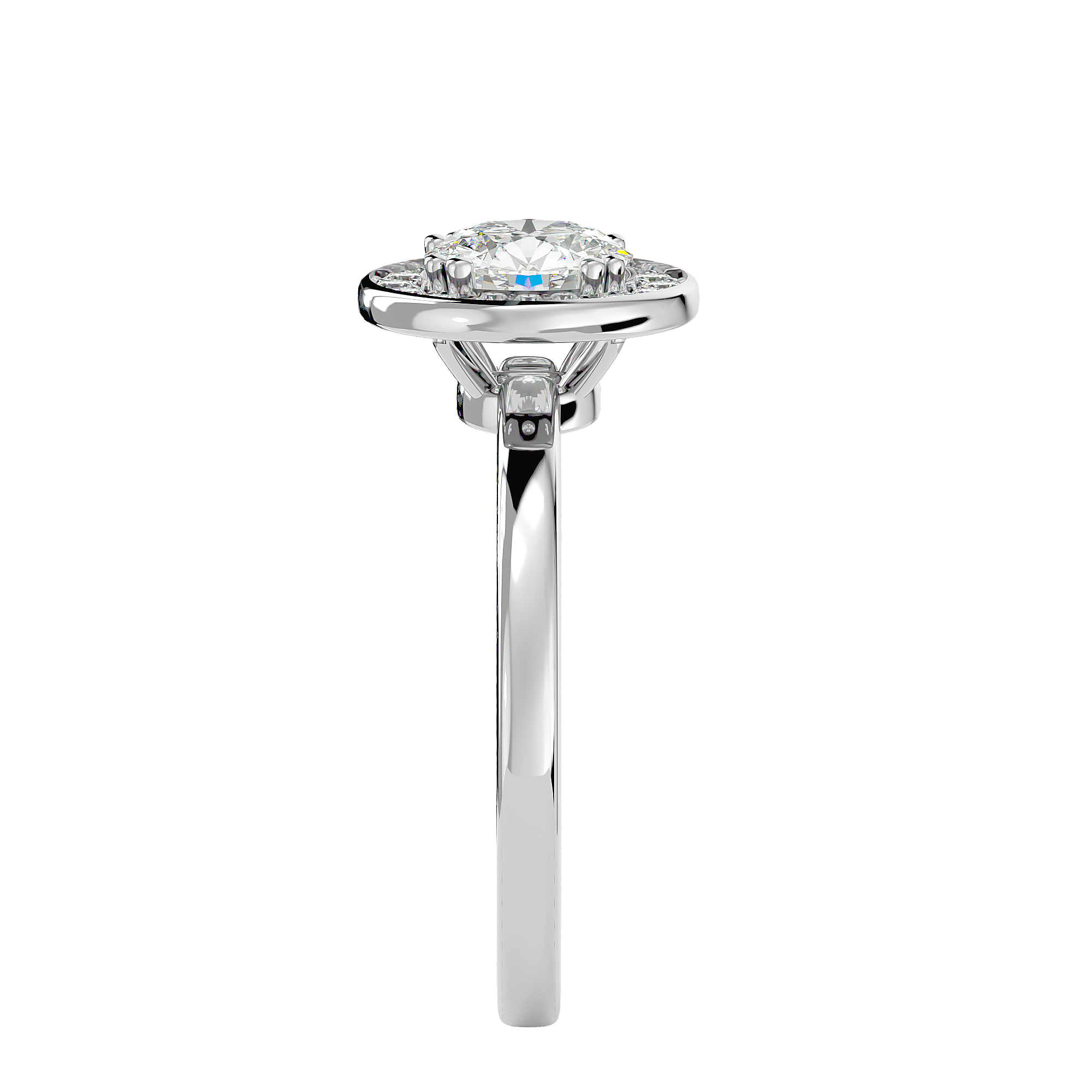 HOH Emmeline Diamond Halo Ring