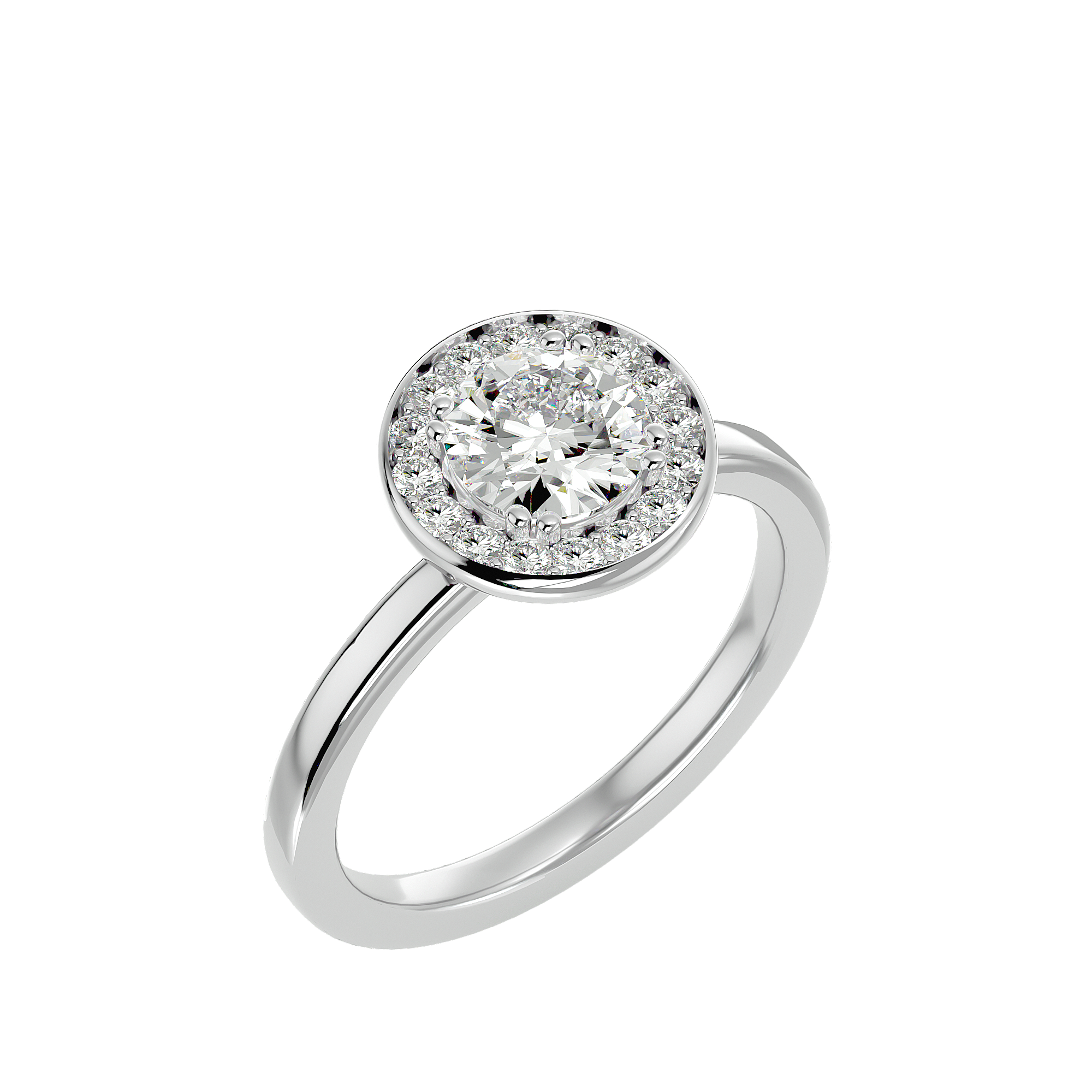 HOH Emmeline Diamond Halo Ring