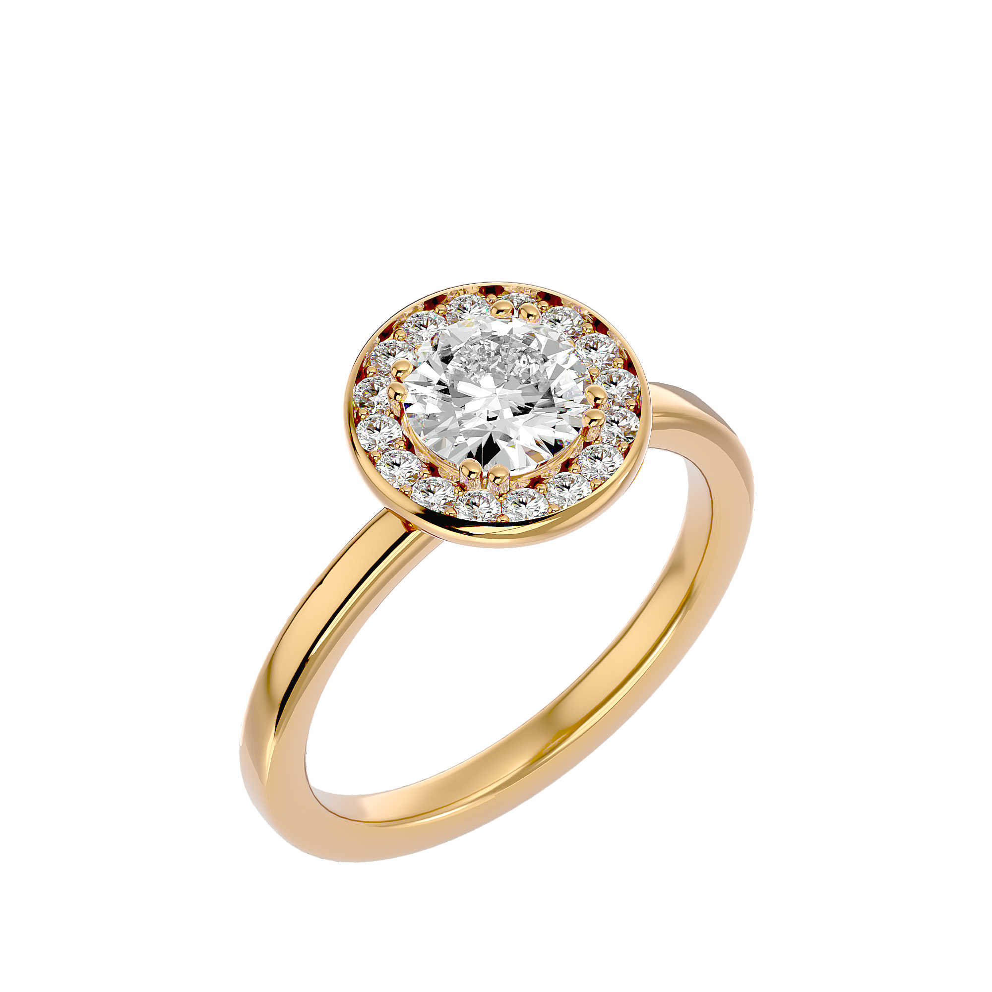 HOH Emmeline Diamond Halo Ring