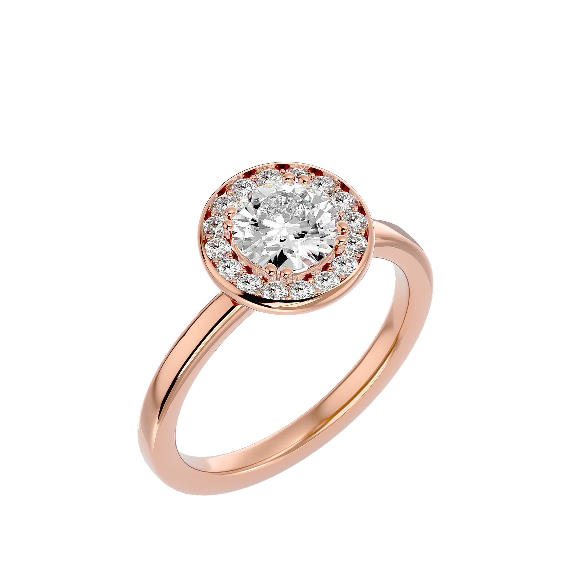 HOH Emmeline Diamond Halo Ring
