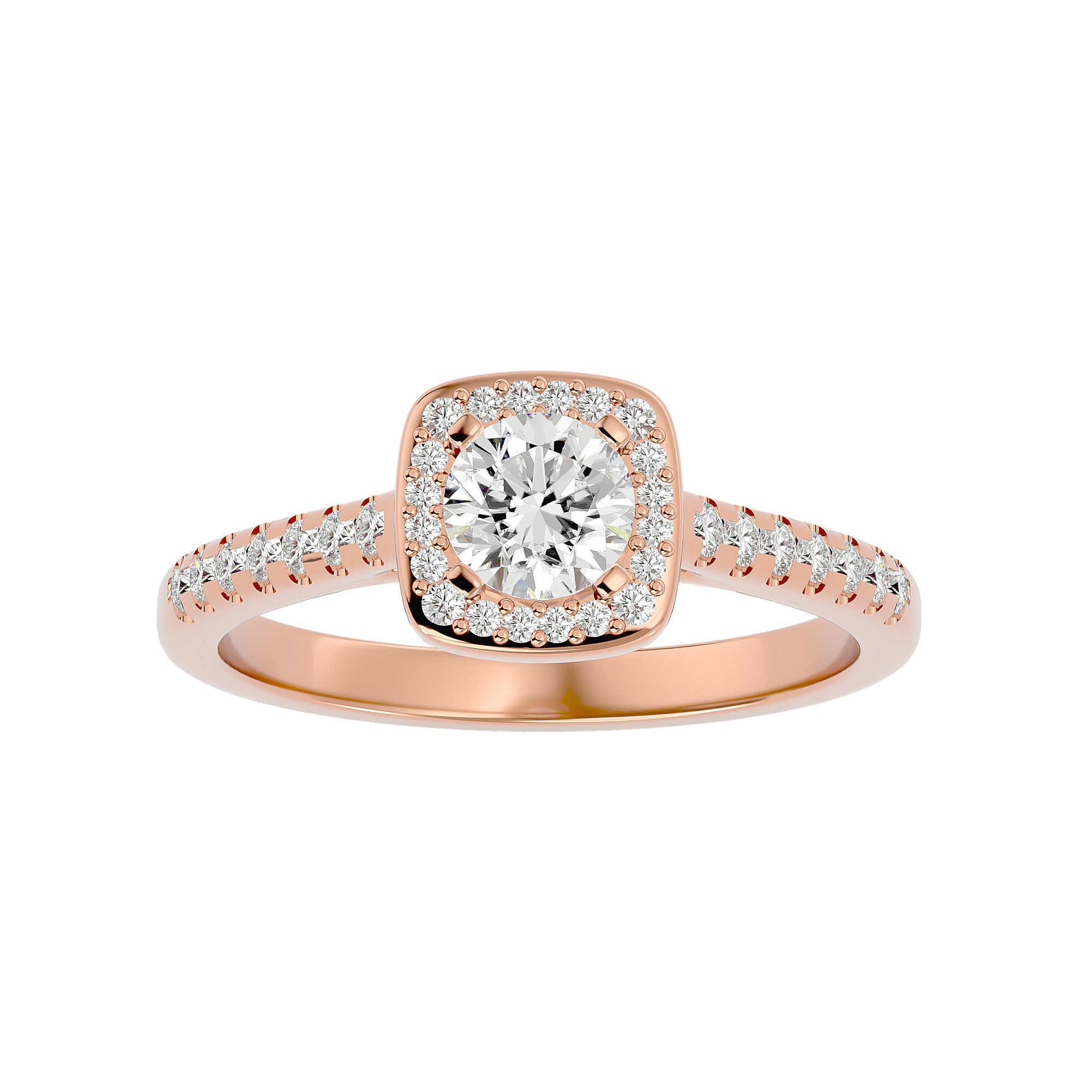 HOH Francesca Diamond Halo Ring