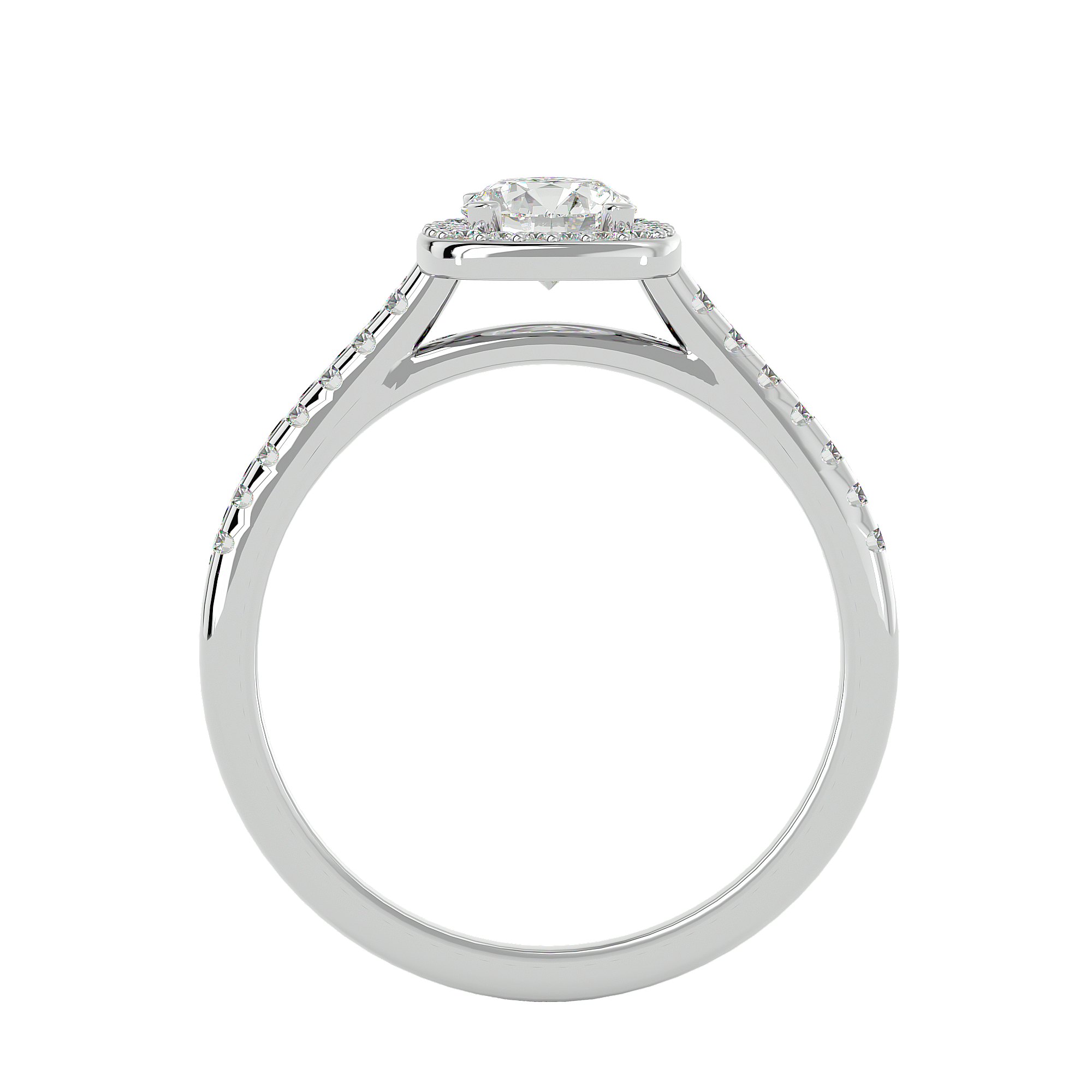 HOH Francesca Diamond Halo Ring