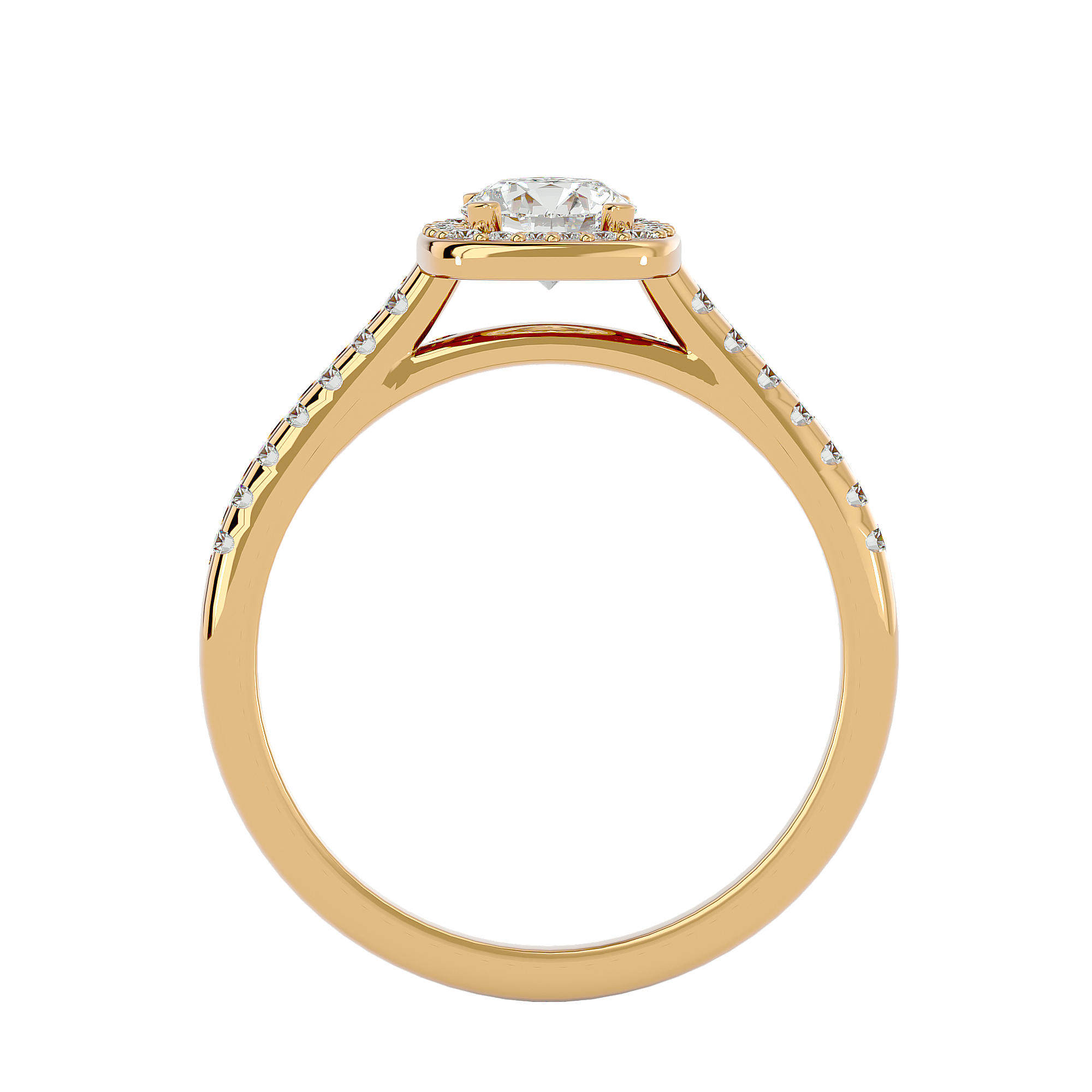 HOH Francesca Diamond Halo Ring