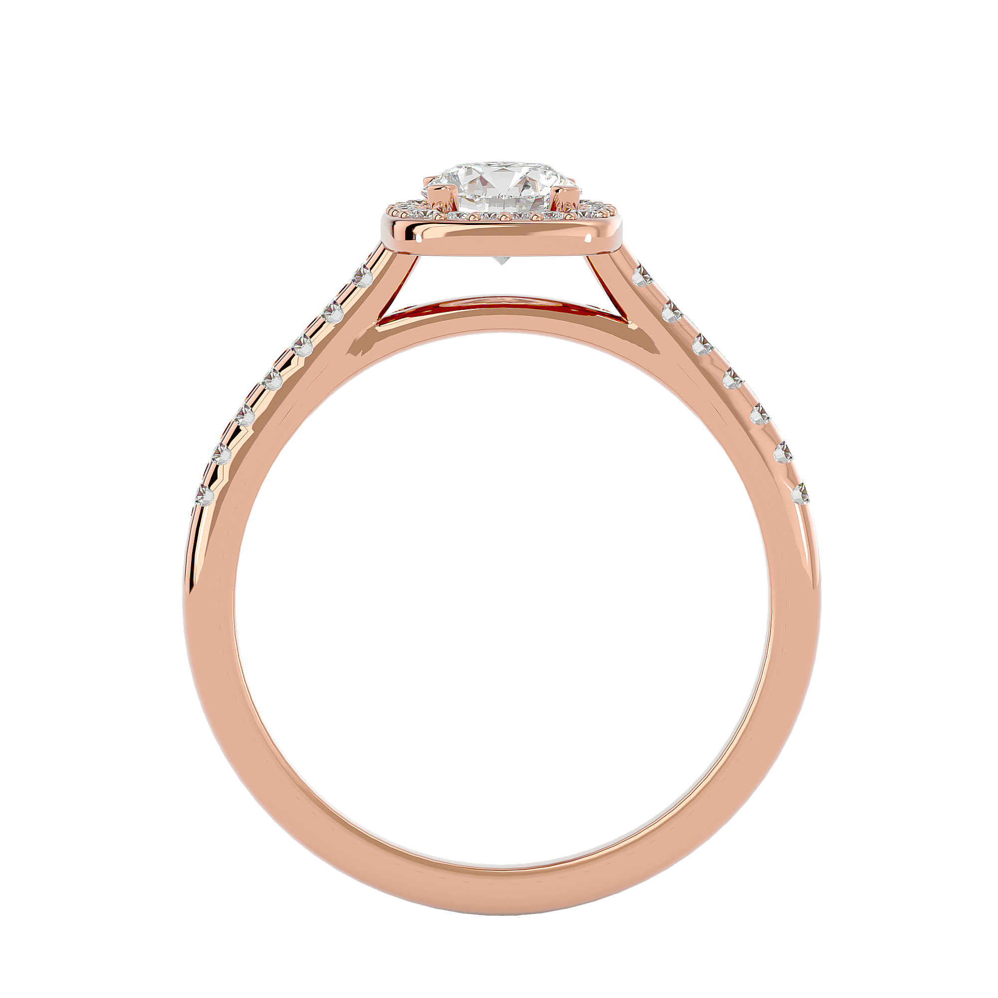 HOH Francesca Diamond Halo Ring