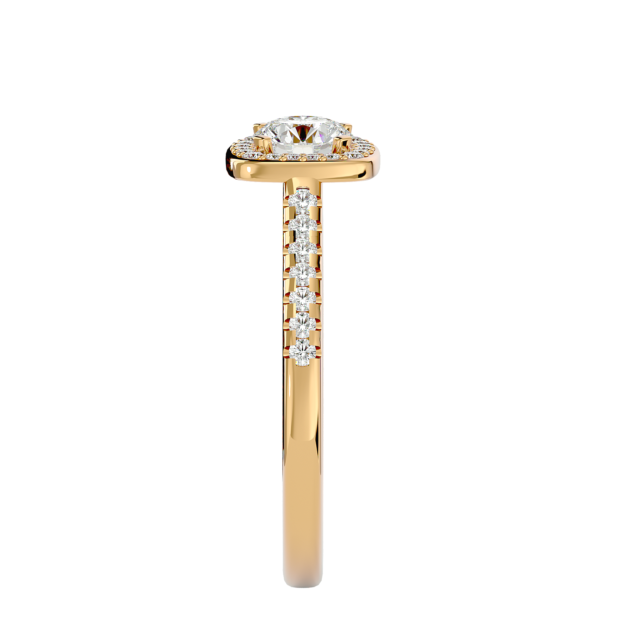 HOH Francesca Diamond Halo Ring
