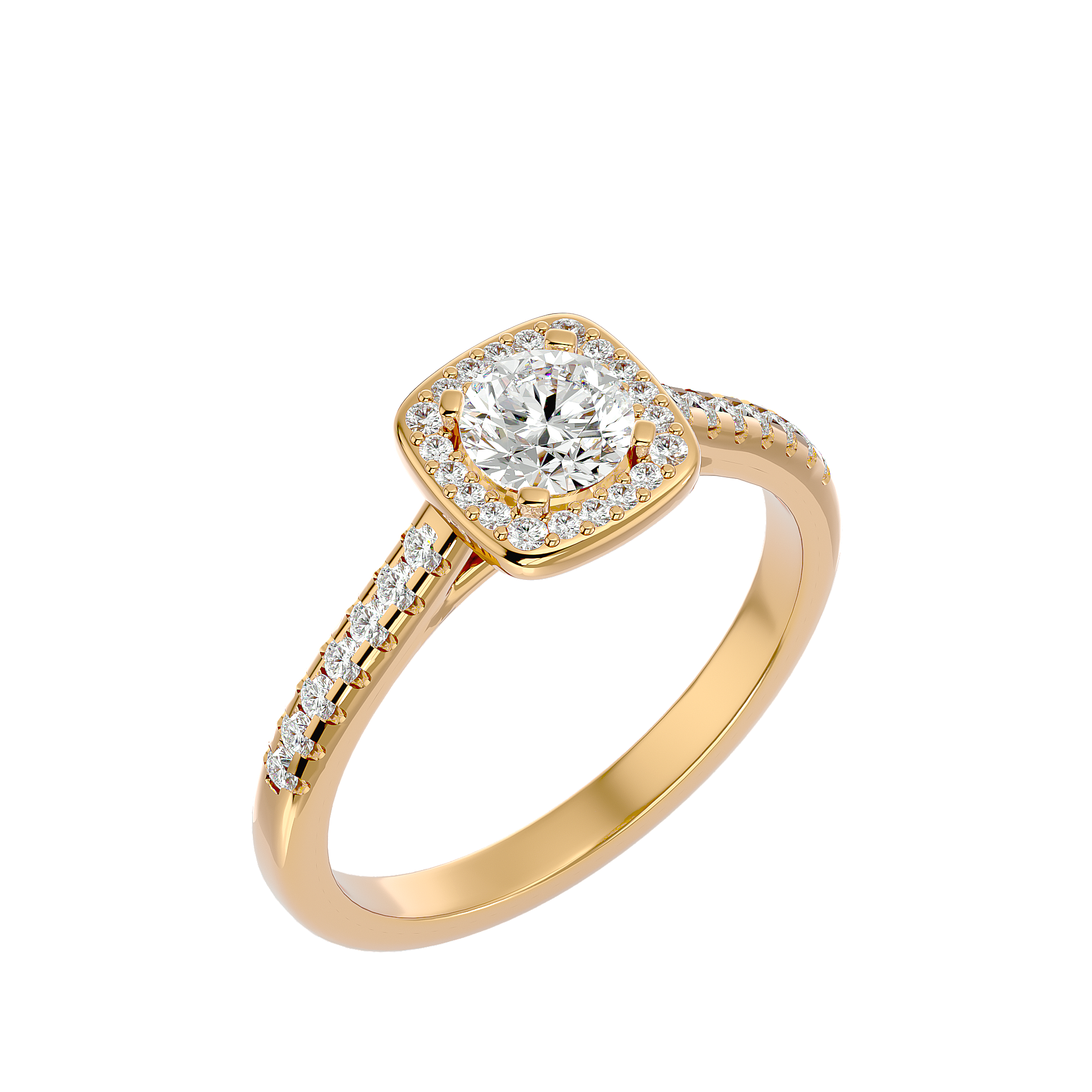 HOH Francesca Diamond Halo Ring