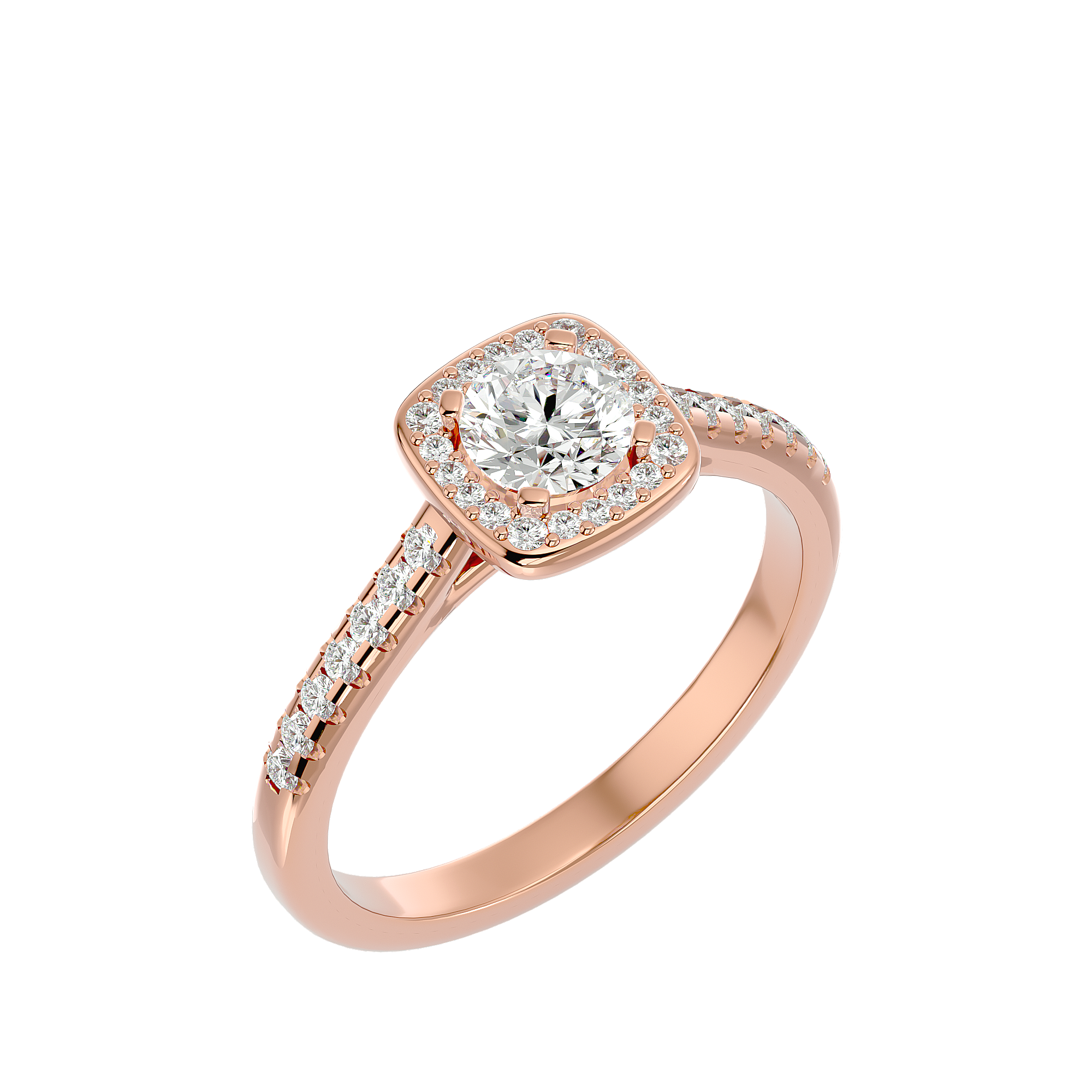 HOH Francesca Diamond Halo Ring