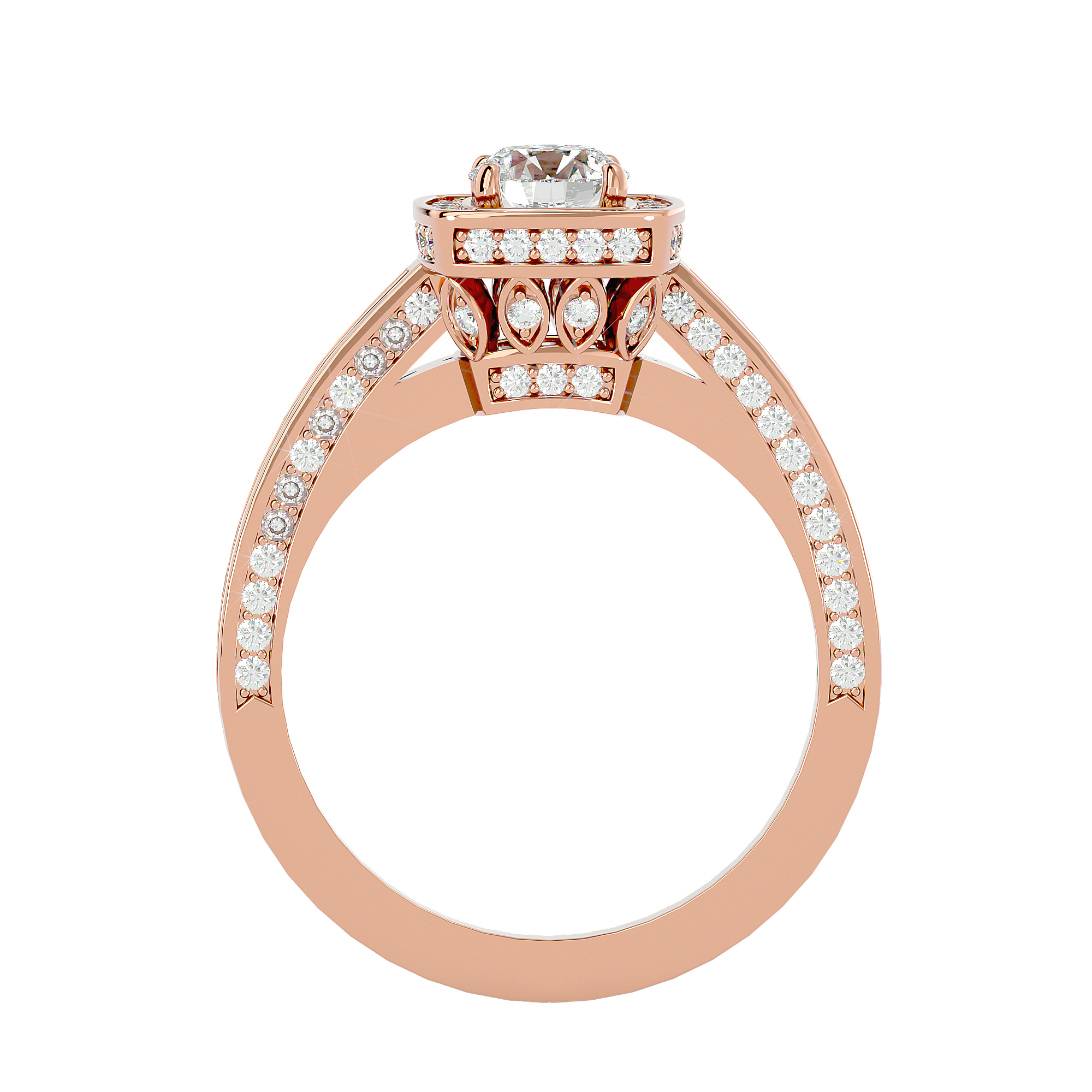 HOH Giada Diamond Halo Ring