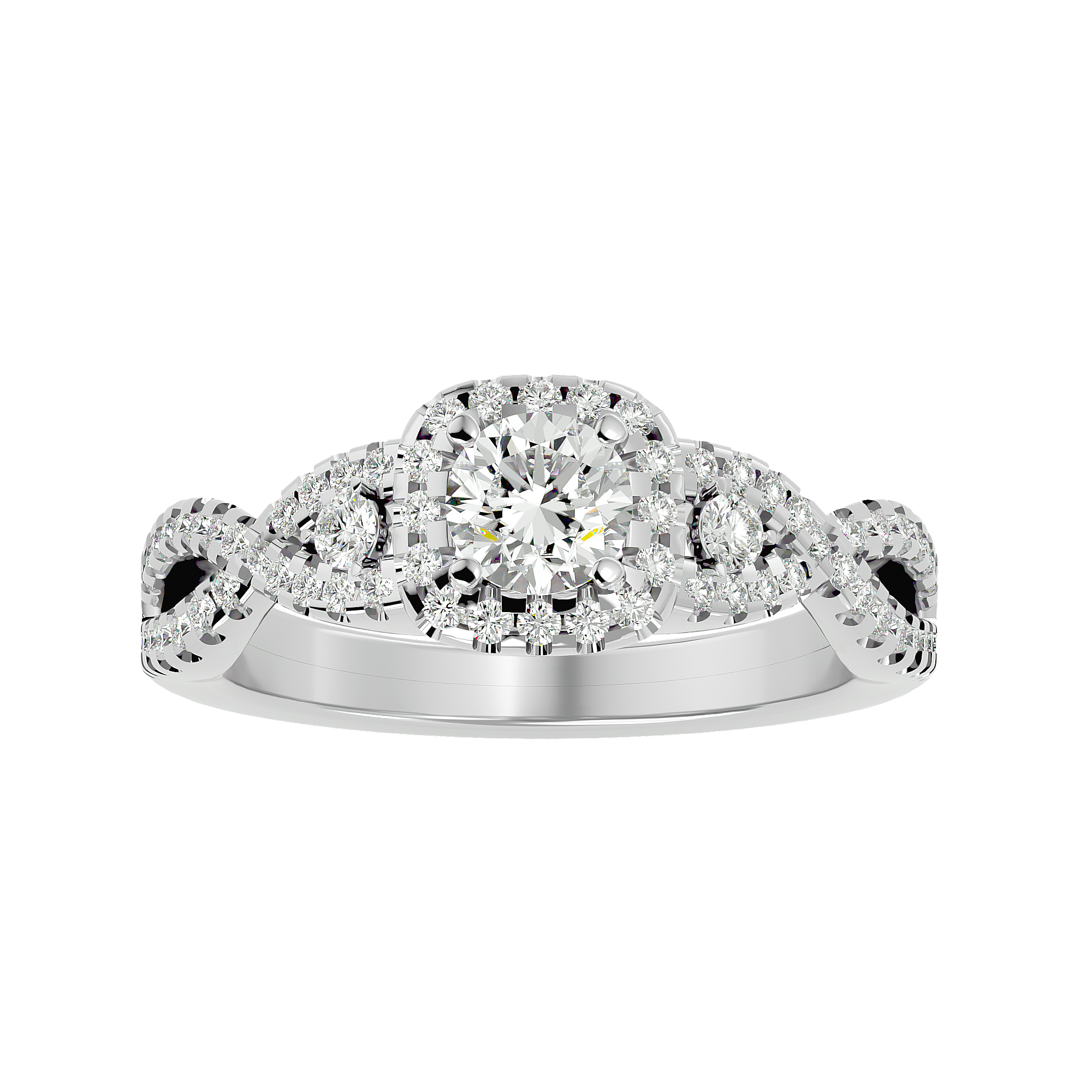 HOH Giovanna Diamond Halo Ring
