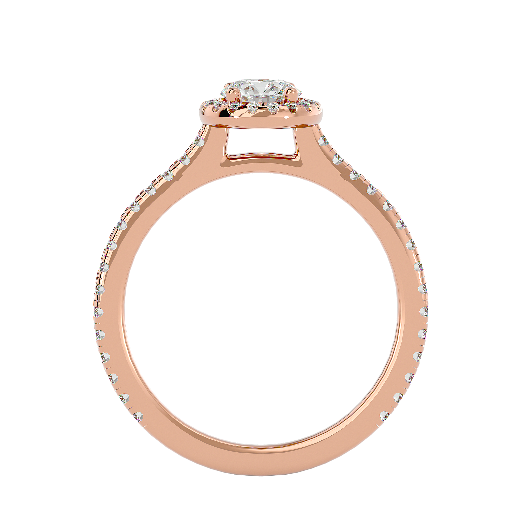 HOH Grace Diamond Halo Ring
