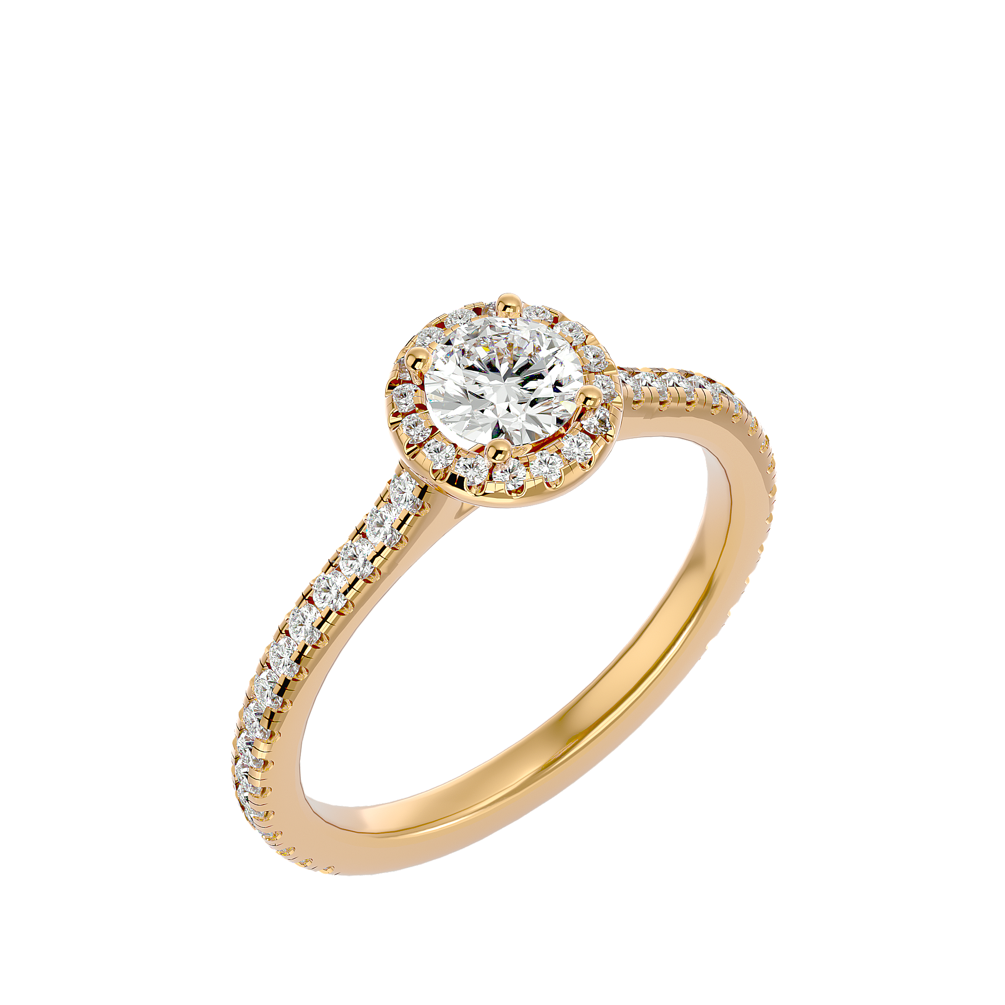 HOH Grace Diamond Halo Ring