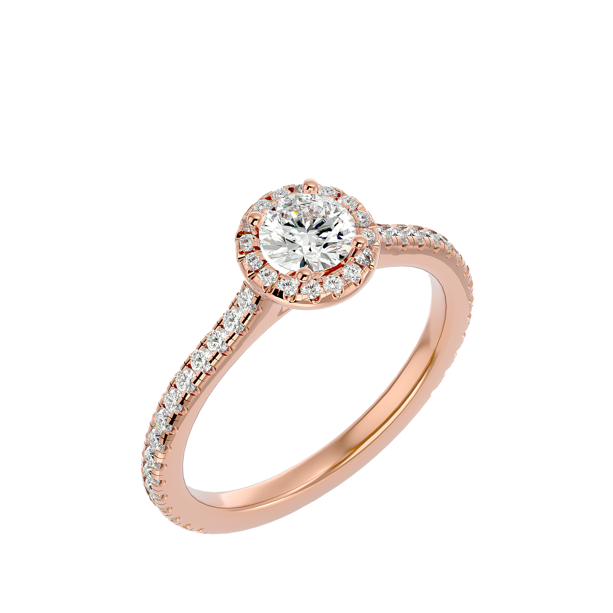 HOH Grace Diamond Halo Ring