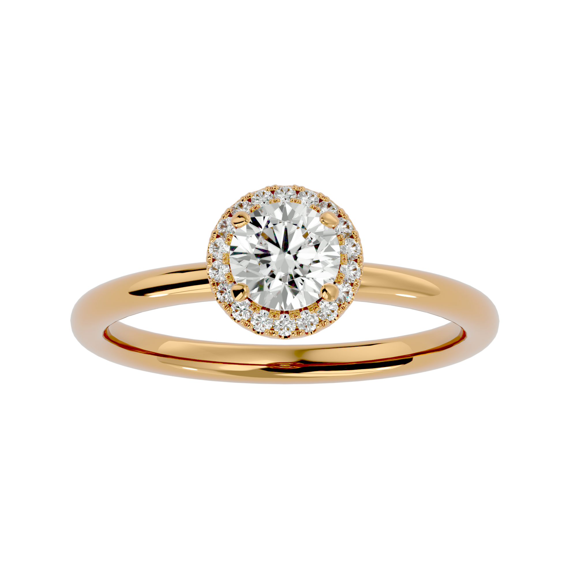 HOH Henrietta Diamond Halo Ring
