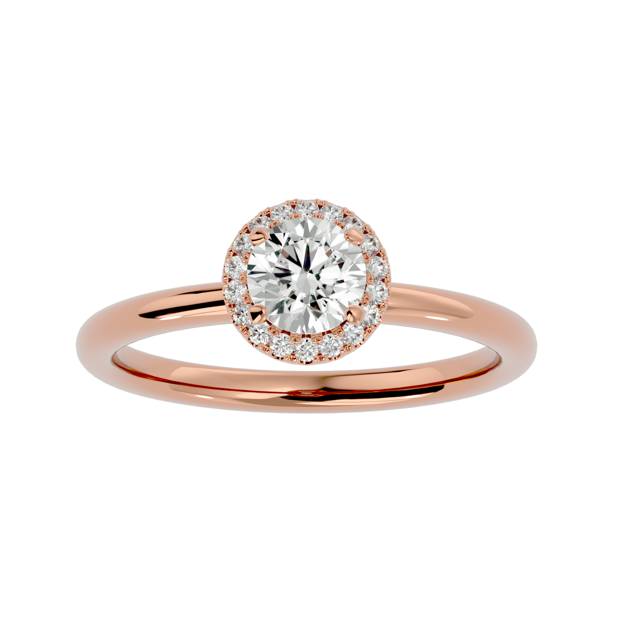HOH Henrietta Diamond Halo Ring