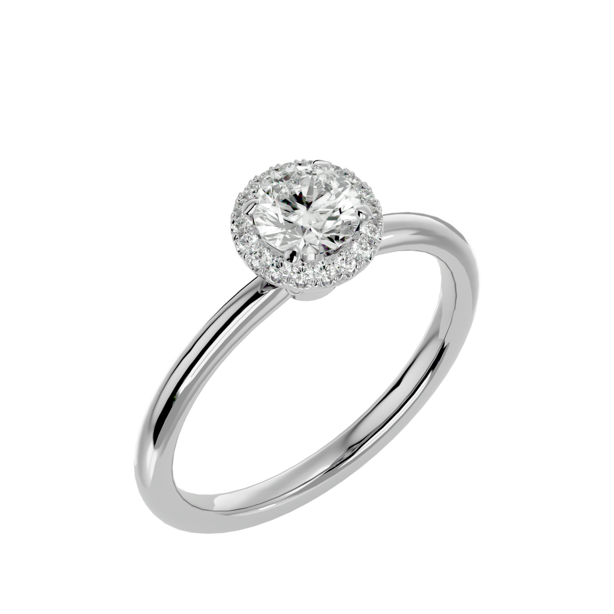 HOH Henrietta Diamond Halo Ring