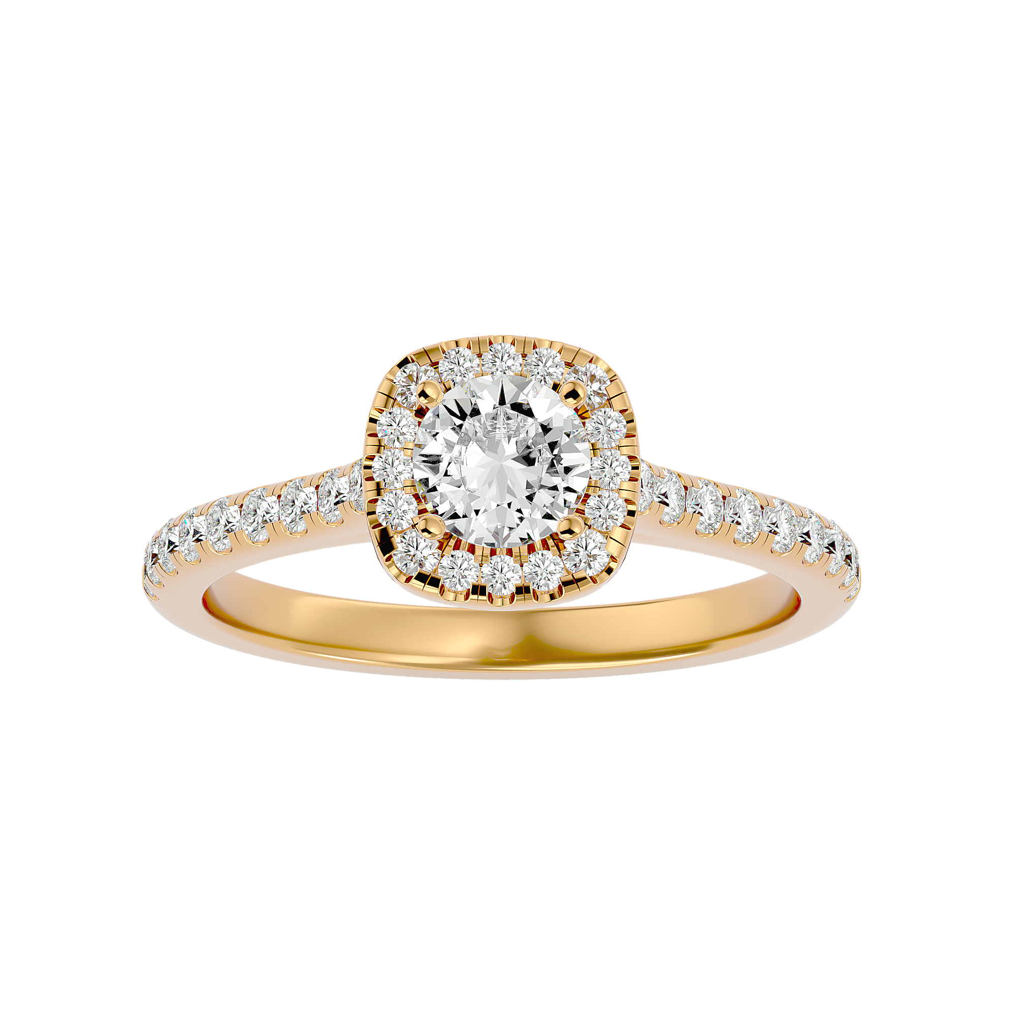 HOH Hermione Diamond Halo Ring