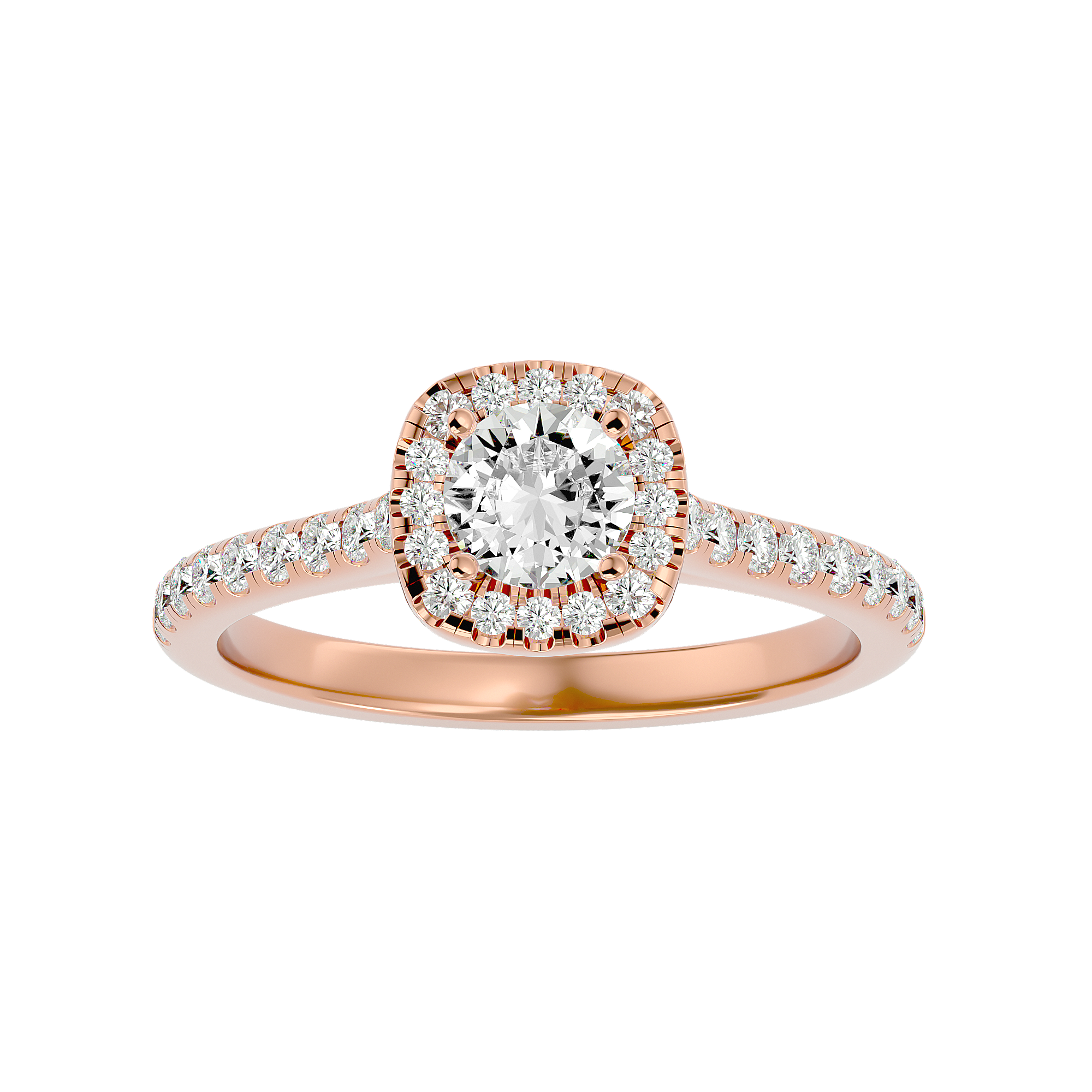 HOH Hermione Diamond Halo Ring