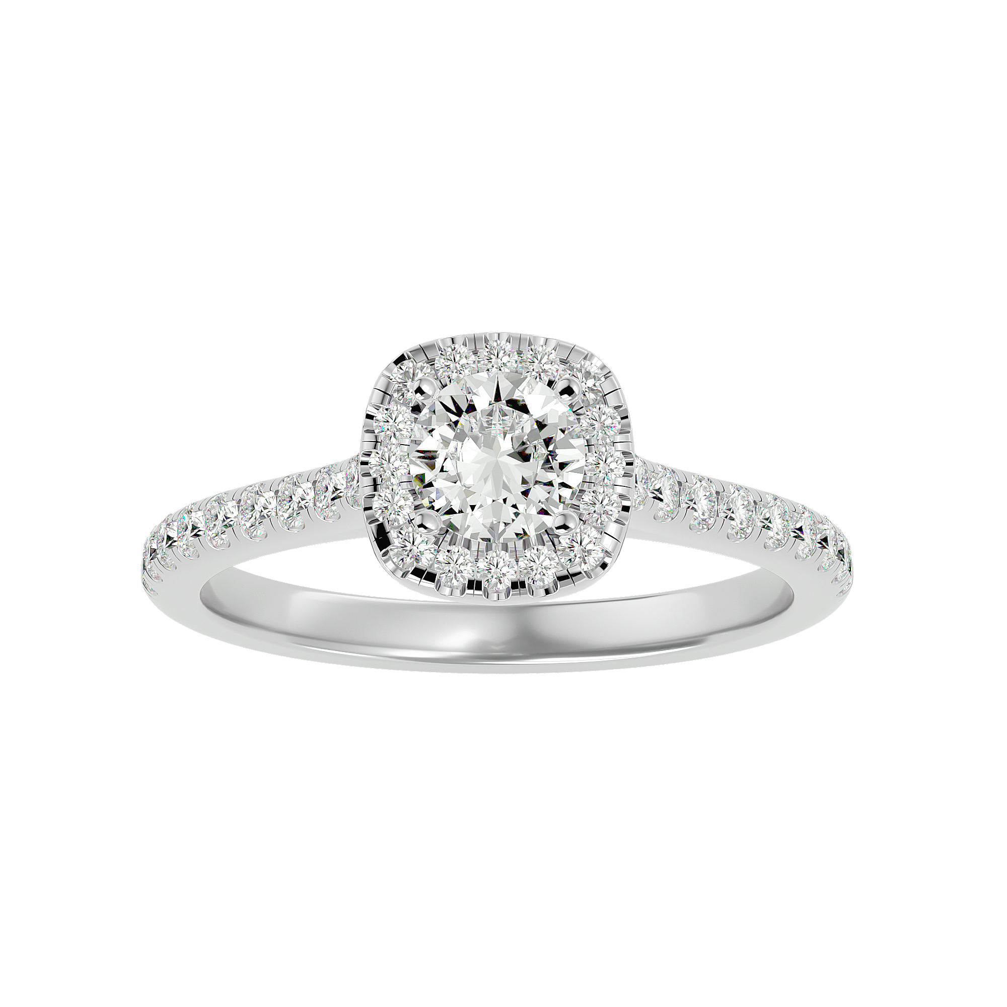 HOH Hermione Diamond Halo Ring