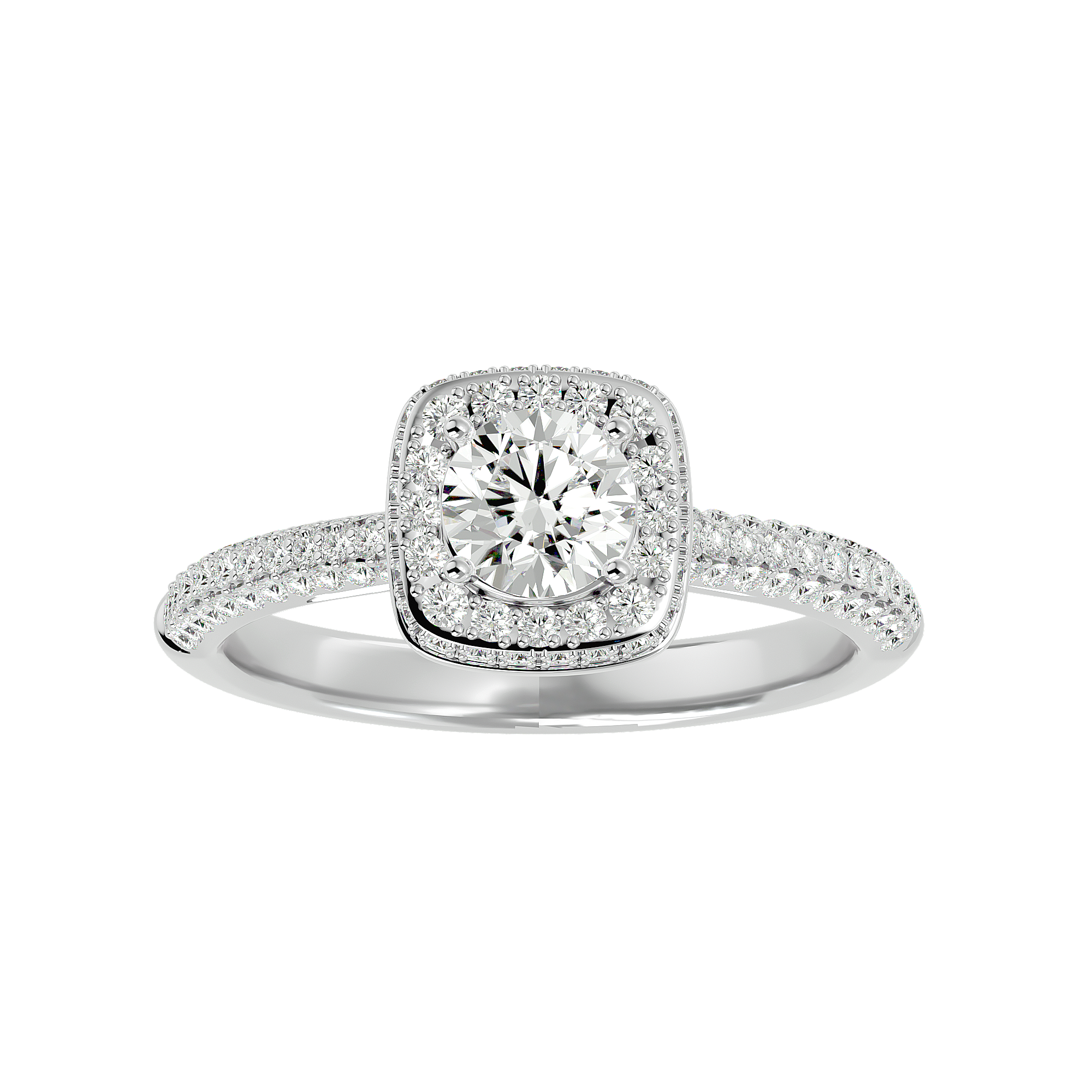 HOH Karine Diamond Halo Ring