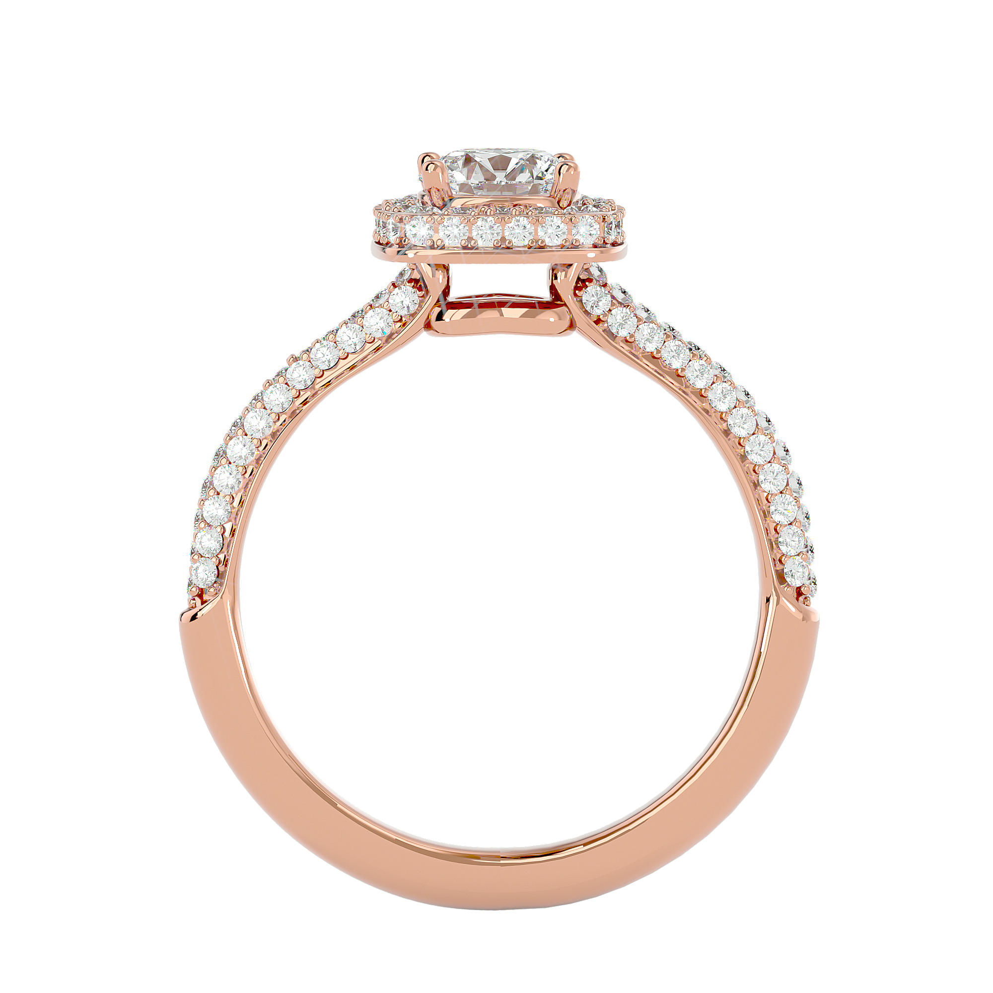 HOH Karine Diamond Halo Ring